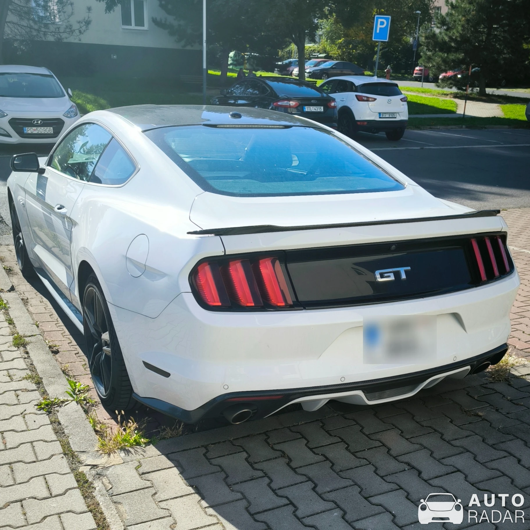 Ford Mustang GT 2015 spotted in Ostrava-jih, Czechia