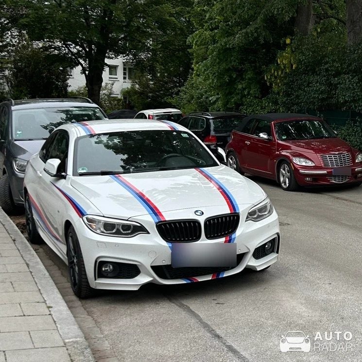 BMW 2 Series Coupé F22 spotted in München