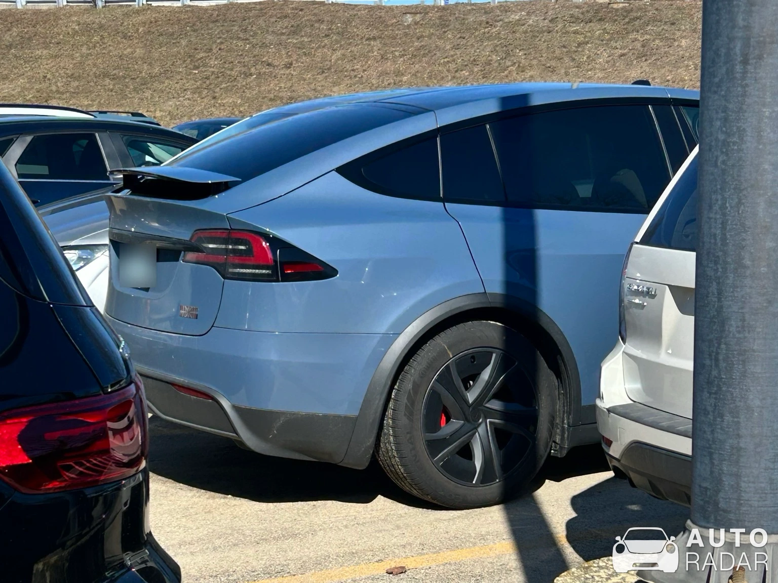 Tesla Model X Plaid spotted in Providence