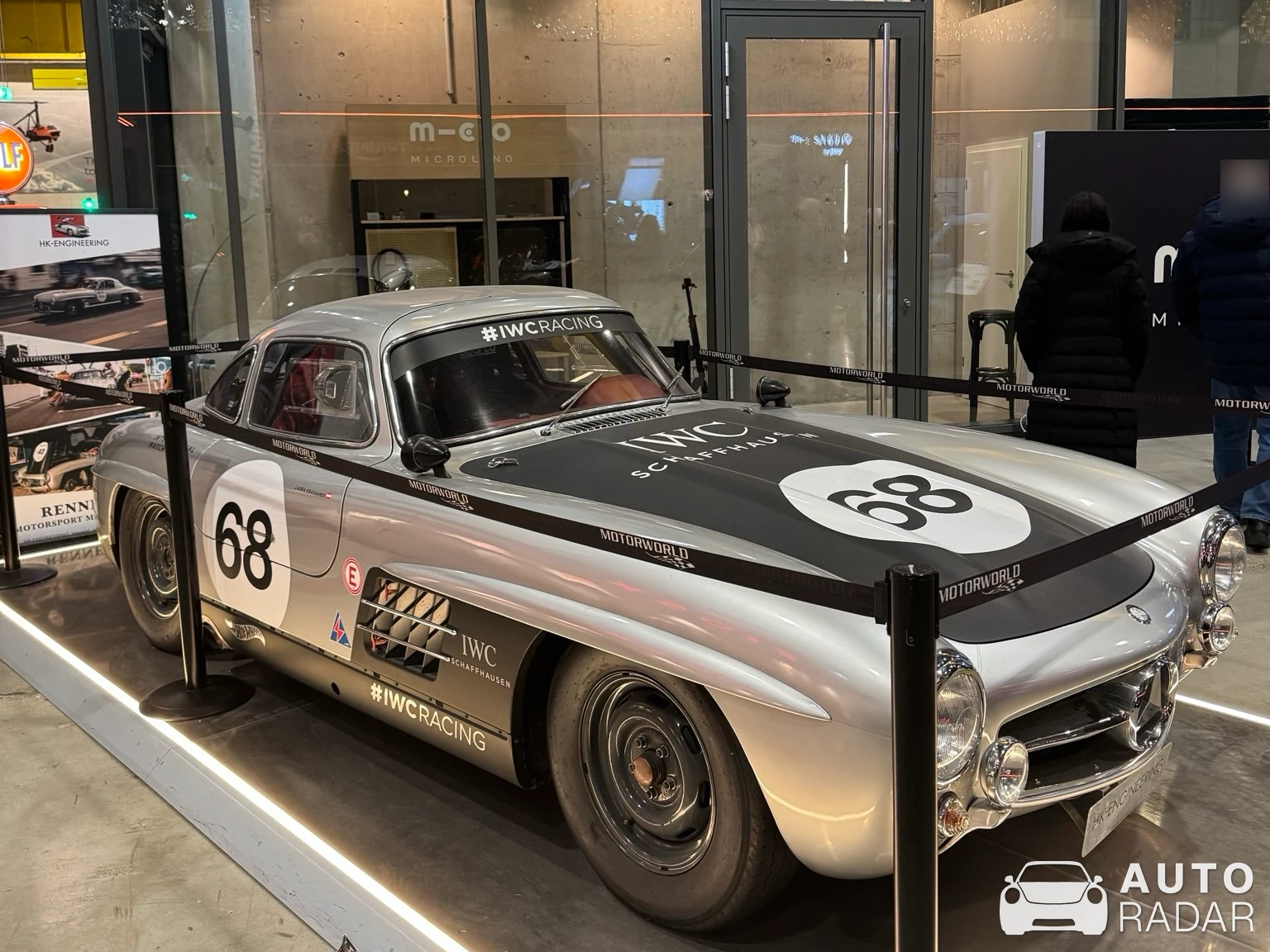 Mercedes-Benz 300 SL Gullwing IWC Schaffhausen spotted in München