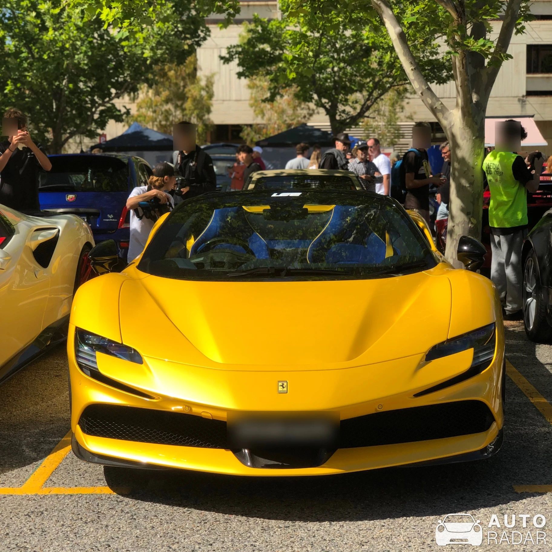 Ferrari SF90 Spider spotted in Crawley, Australia