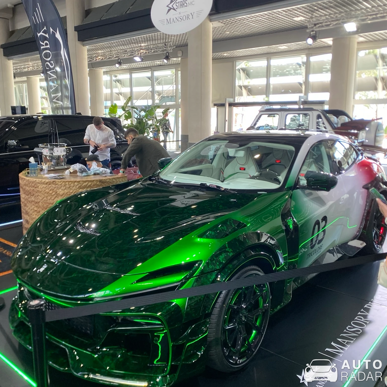 Ferrari Purosangue Mansory Pugnator Tricolore Edition spotted in Monaco, Monako
