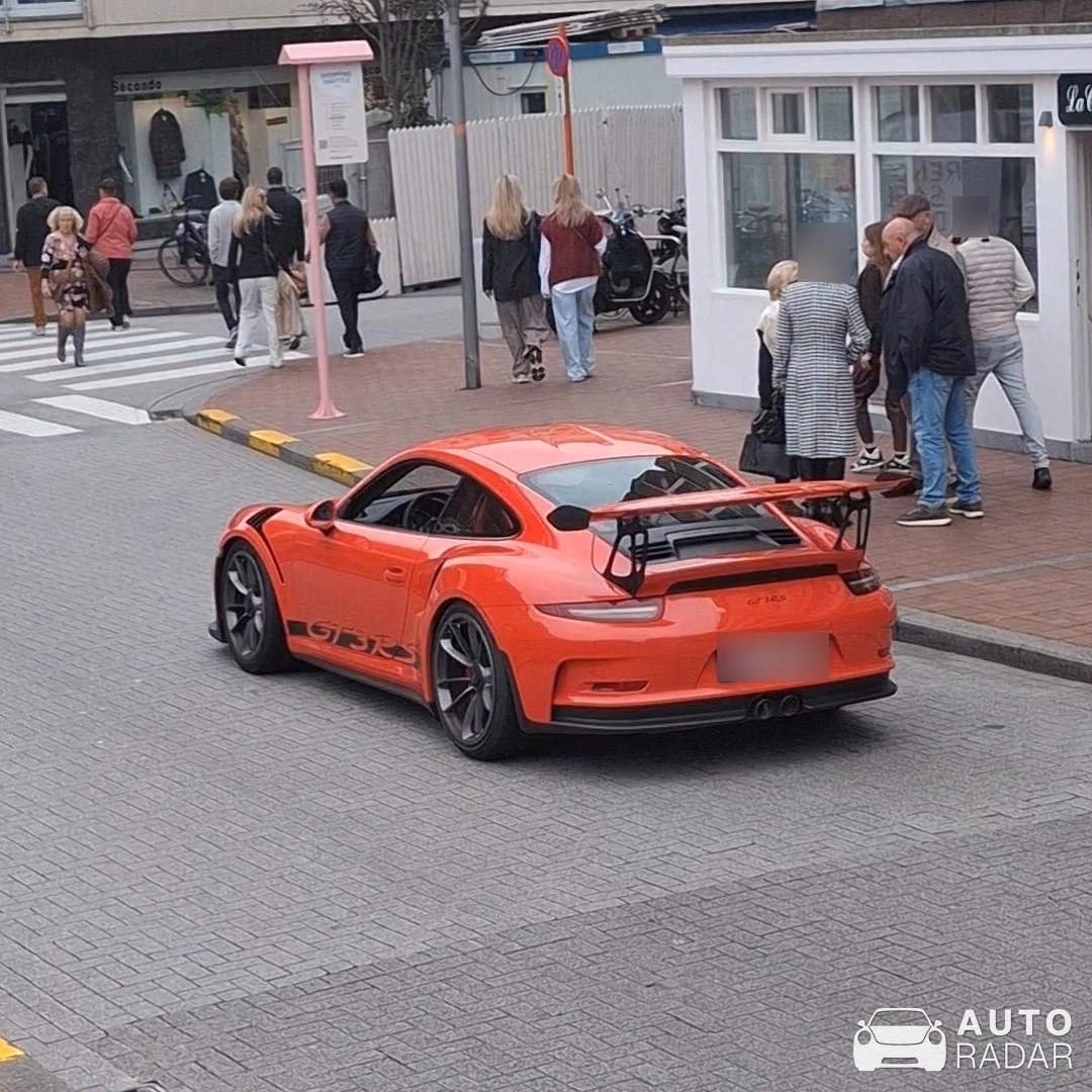 Porsche 991 GT3 RS MkI spotted in Knokke-Heist, Belgium