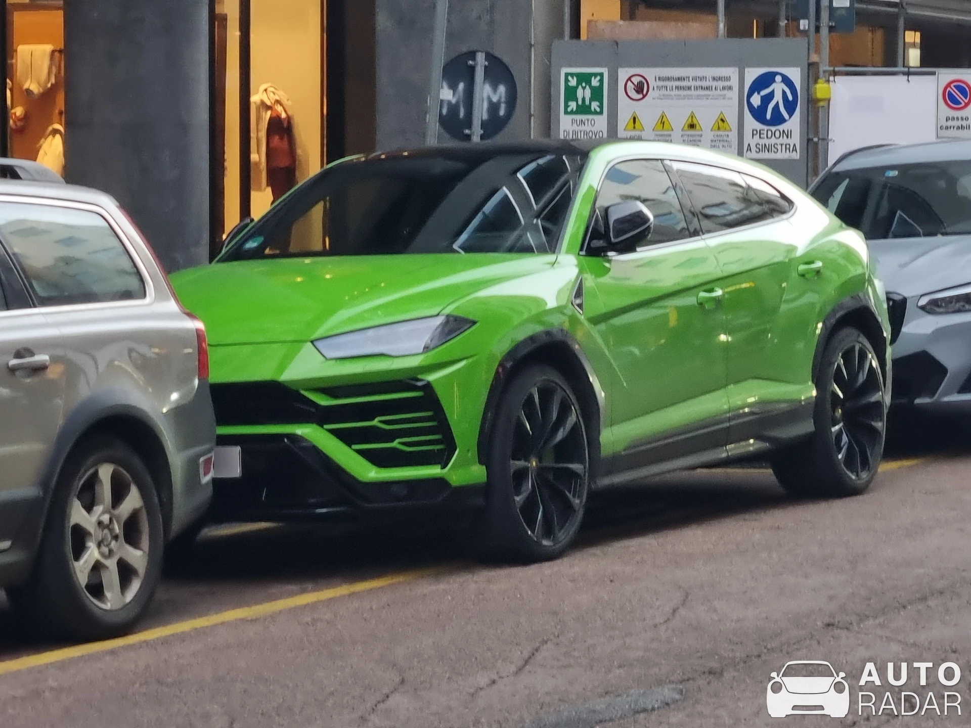 Lamborghini Urus spotted in Milano, Italia
