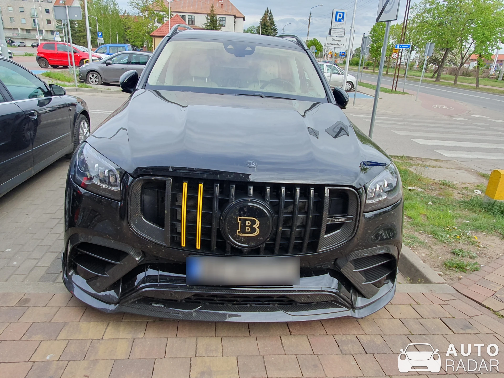 Mercedes-Maybach Brabus GLS 800 spotted in Giżycko