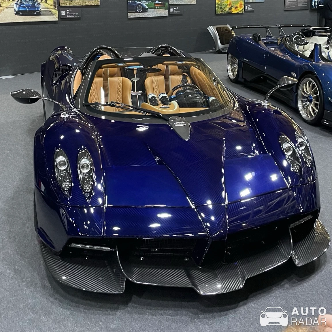 Pagani Huayra Roadster BC spotted in Paris, France