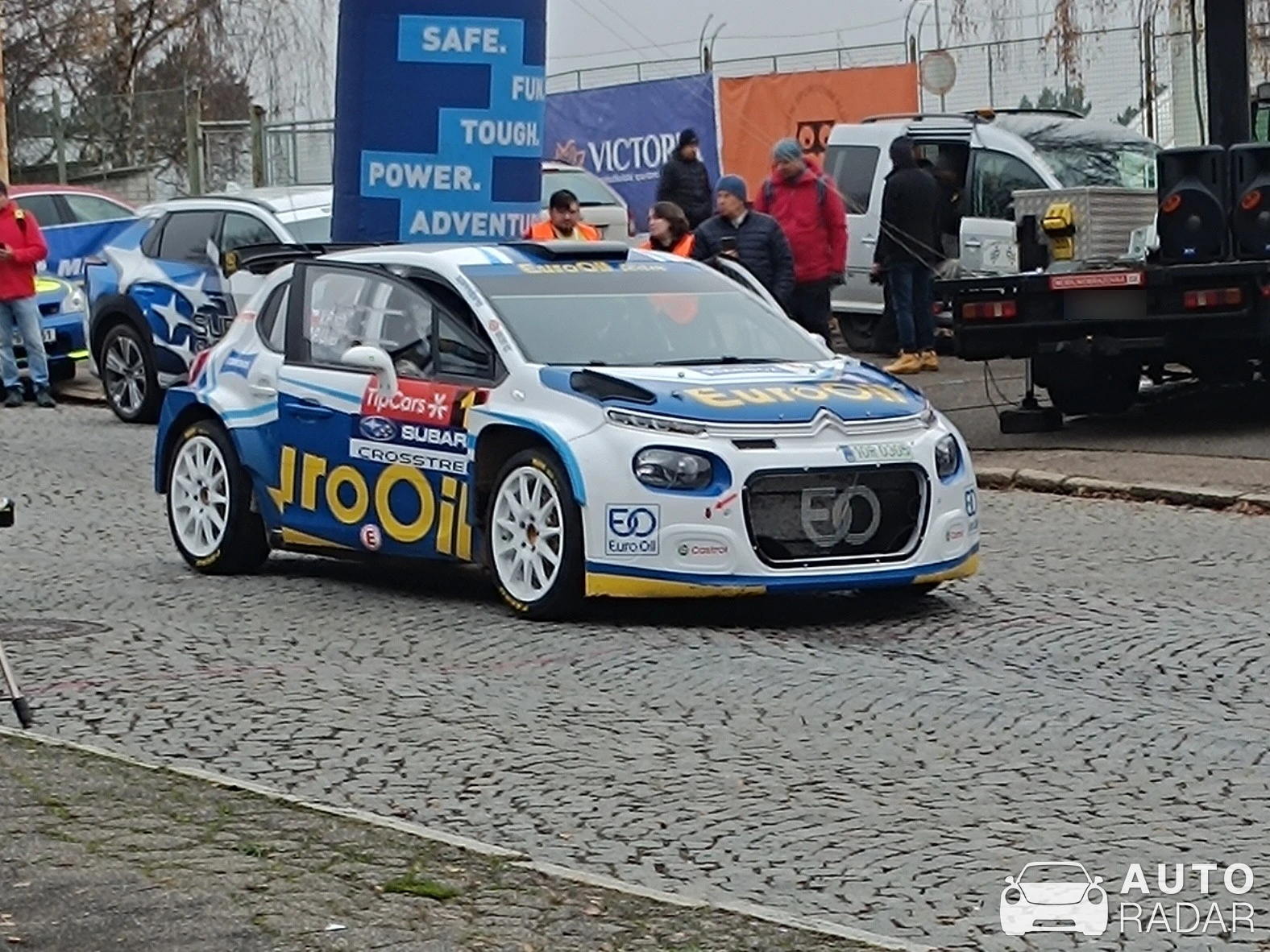 Citroën C3 Rally2 spotted in Praha