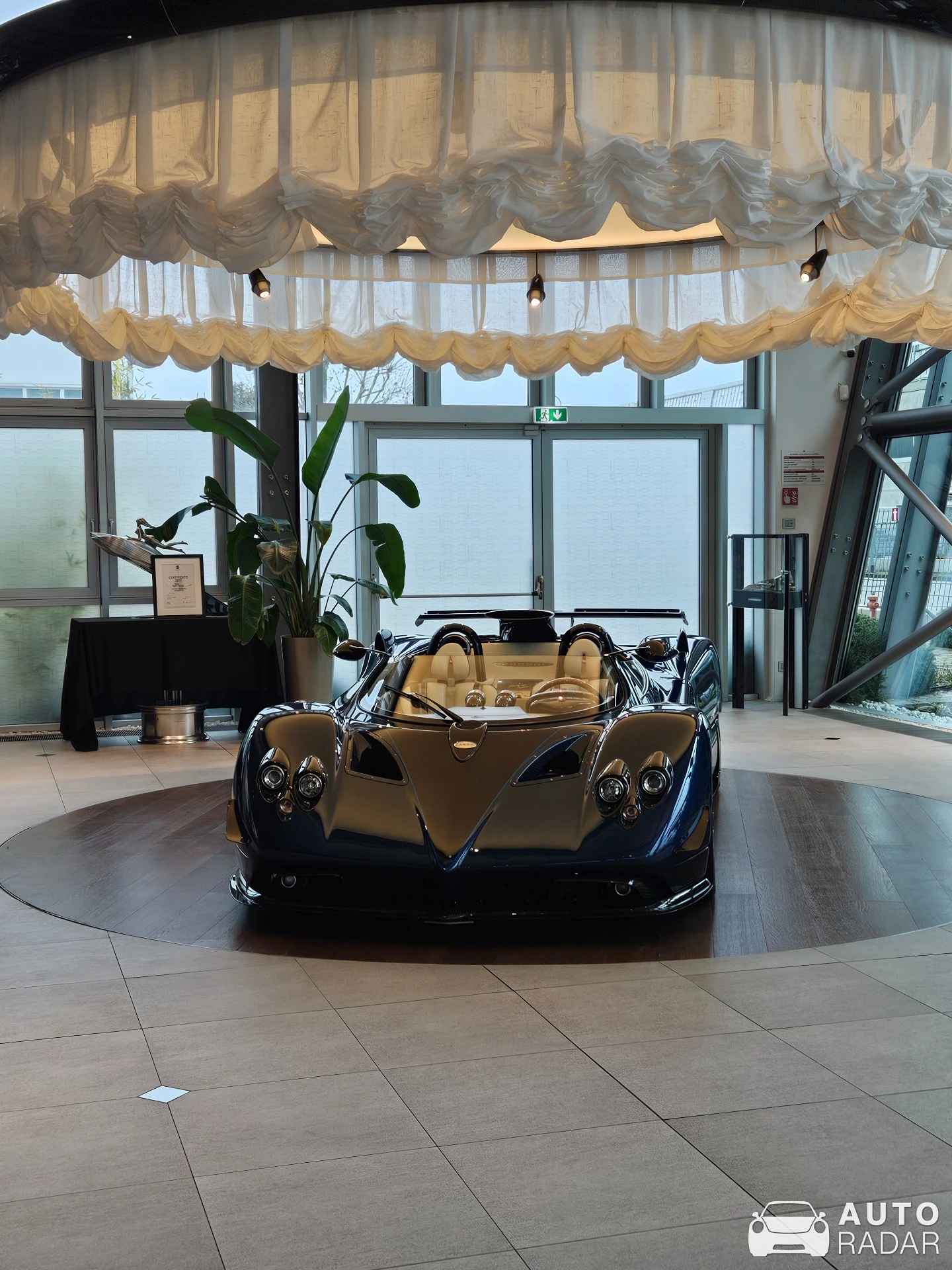 Pagani Zonda HP Barchetta spotted in Graziosa, Włochy