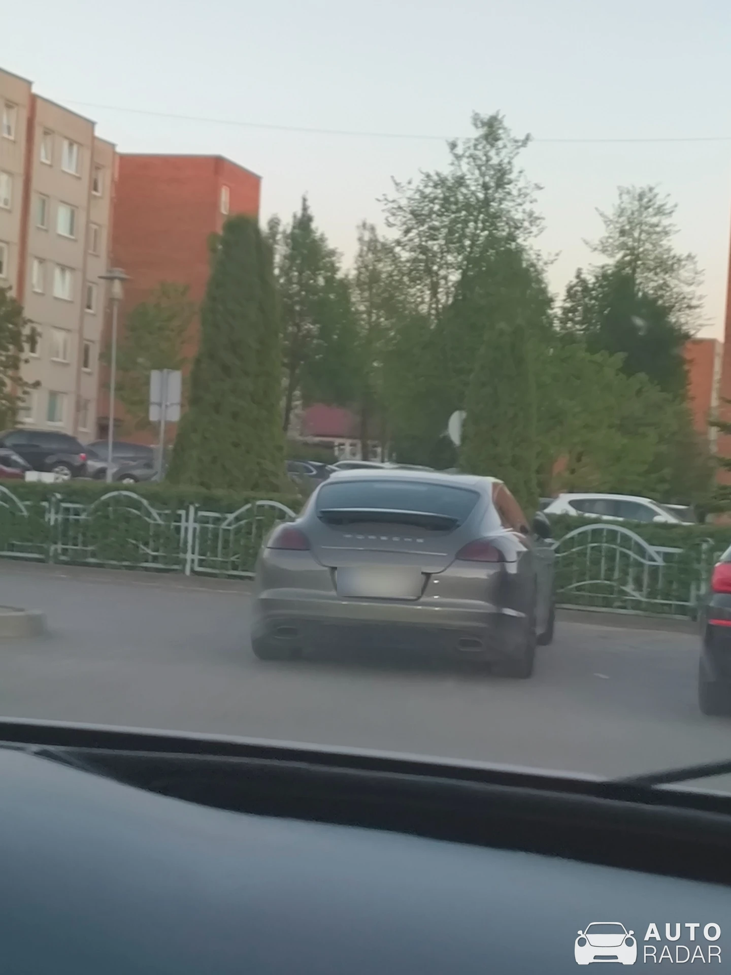 Porsche 970 Panamera spotted in Utena