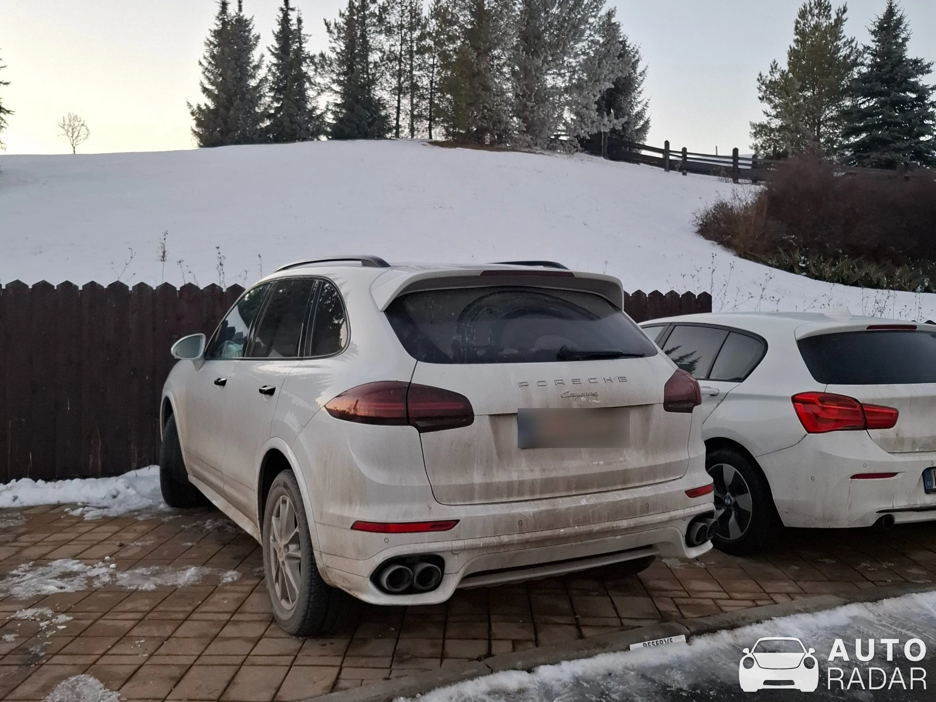 Porsche Cayenne spotted in Liptovský Mikuláš, Slovensko