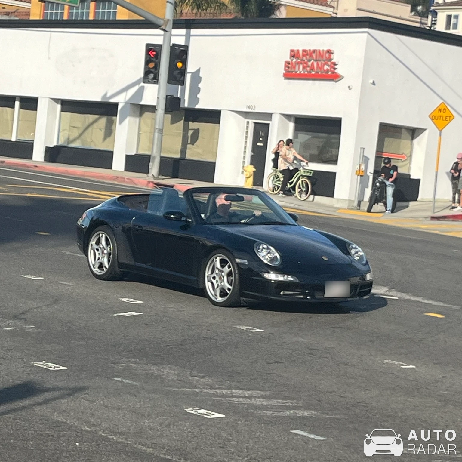 Porsche 997 Carrera S Cabriolet spotted in Hermosa Beach, United States