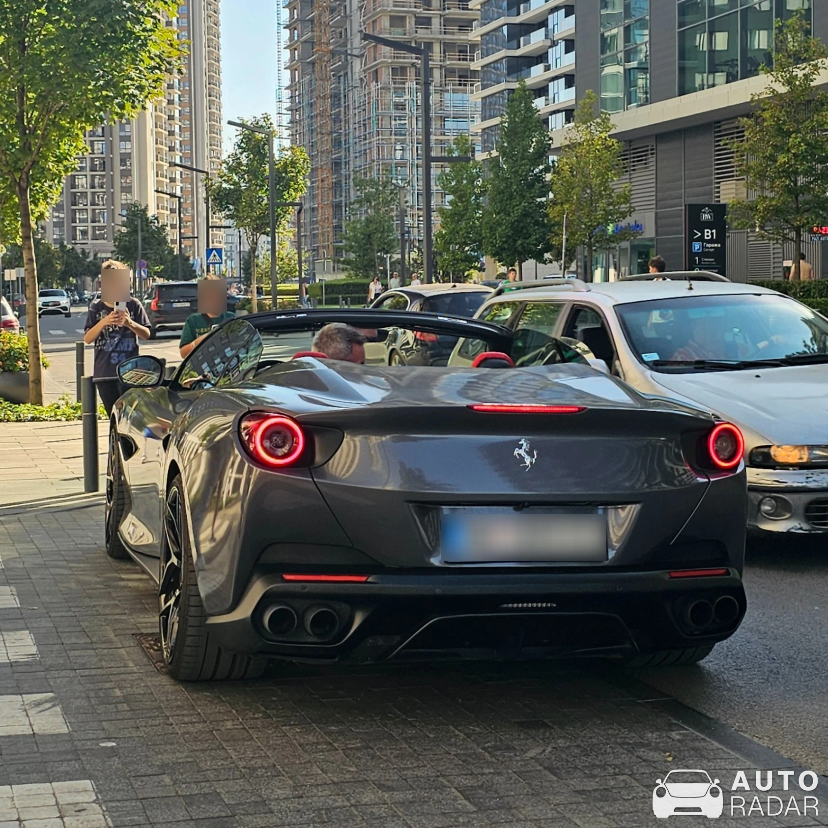 Ferrari Portofino spotted in Belgrade, Serbia