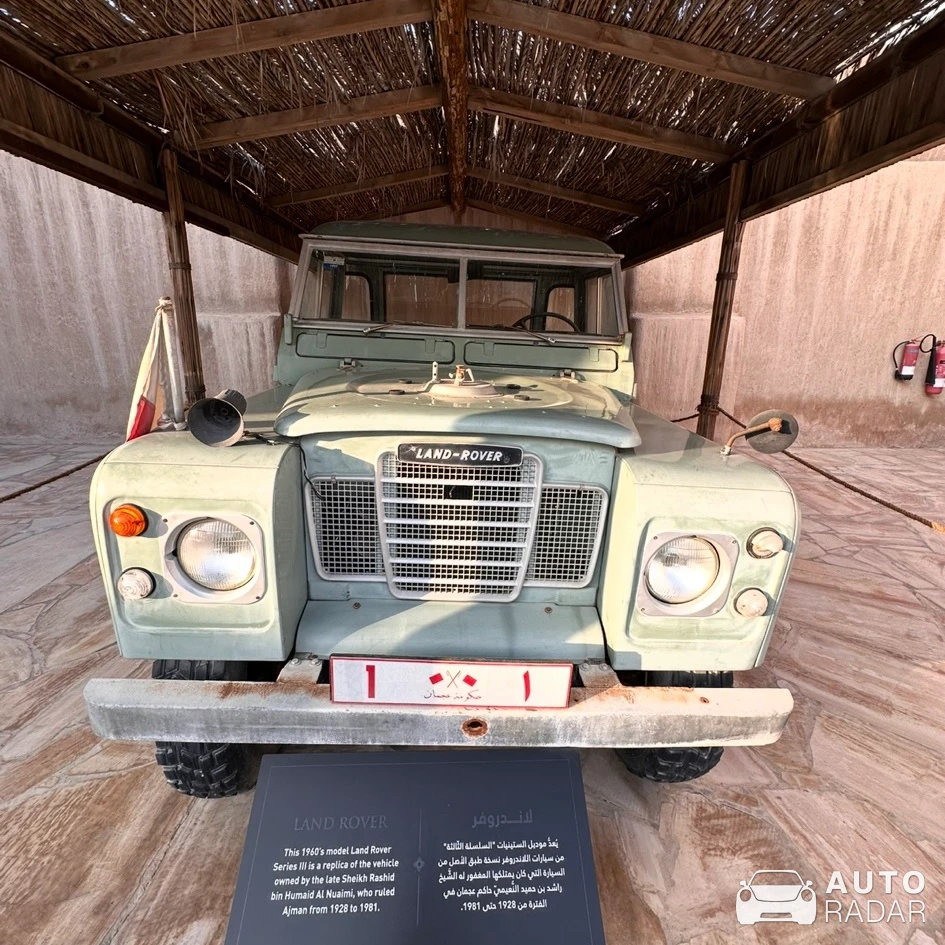 Land Rover Series 3 spotted in Ajman