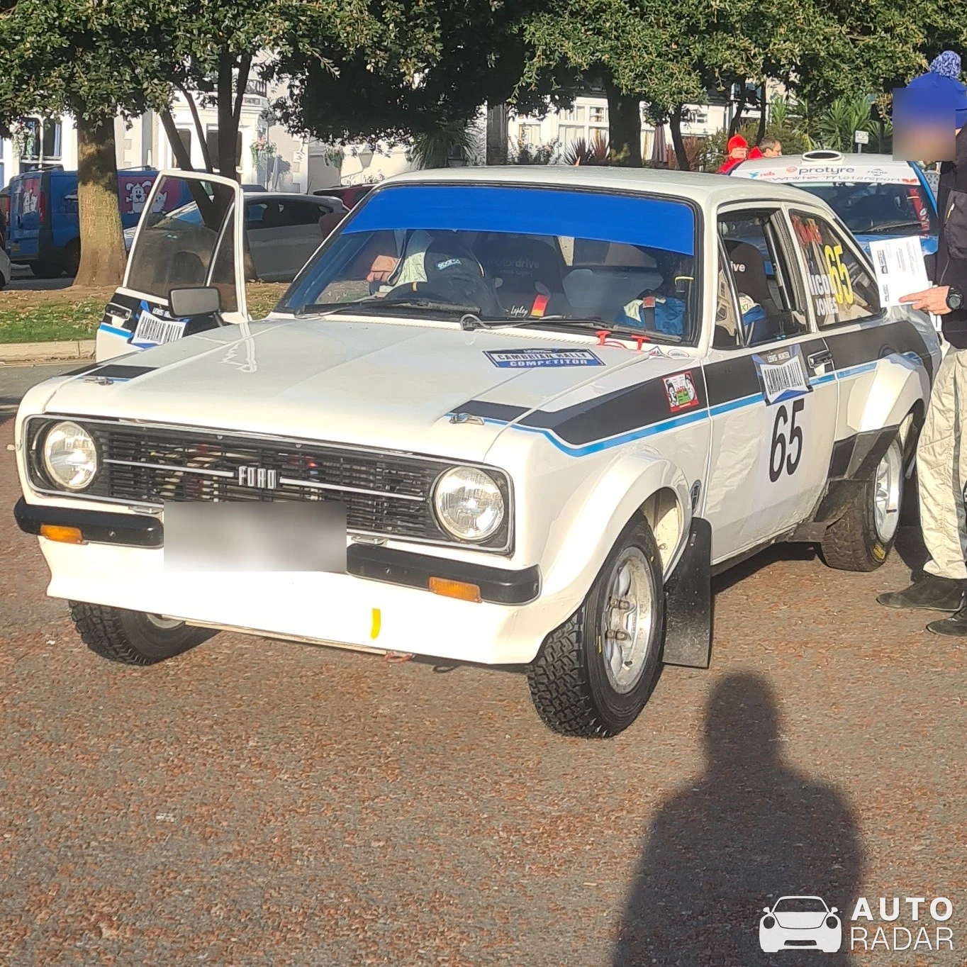 Ford Escort MkII RS1800 spotted in Llandudno