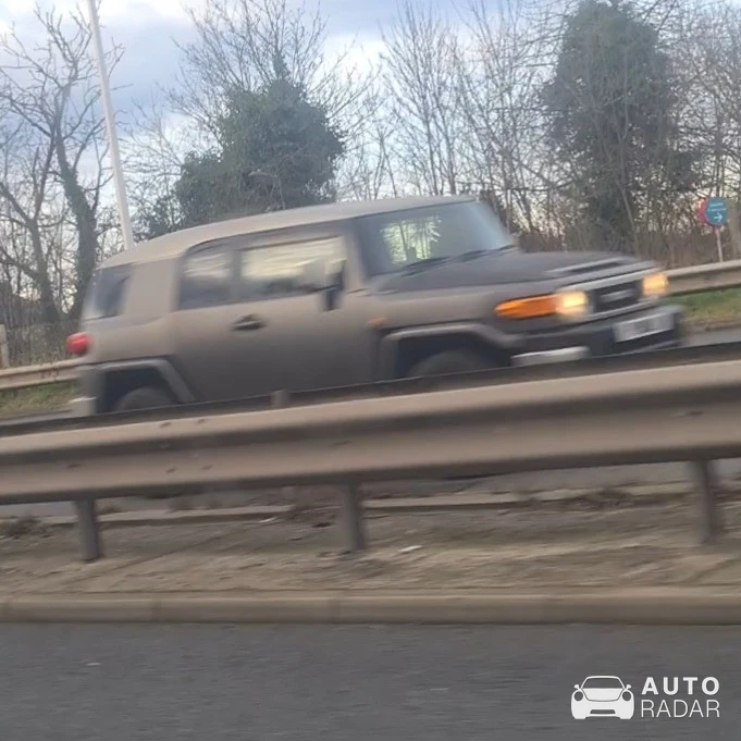 Toyota FJ Cruiser spotted in Cheshire West and Chester, United Kingdom