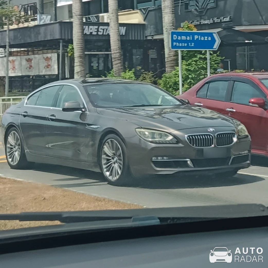 BMW 6 Series F06 Gran Coupé spotted in Kota Kinabalu