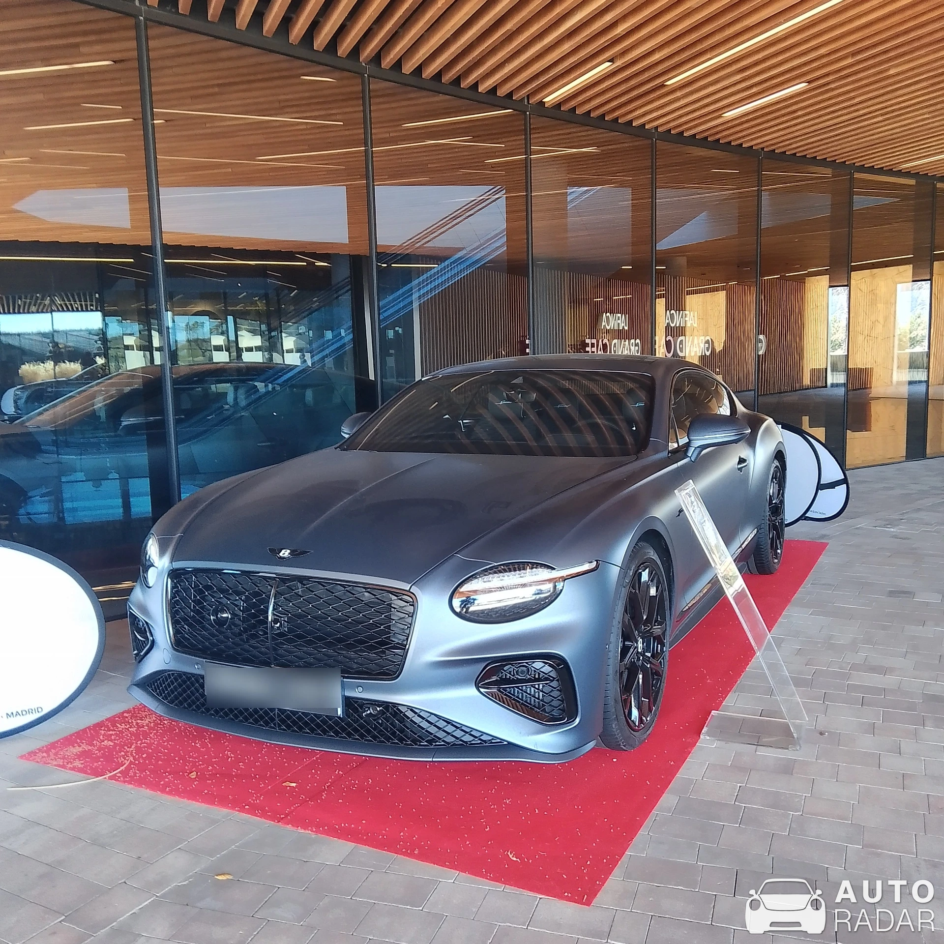 Bentley Continental GT Speed spotted in Madrid, Spain