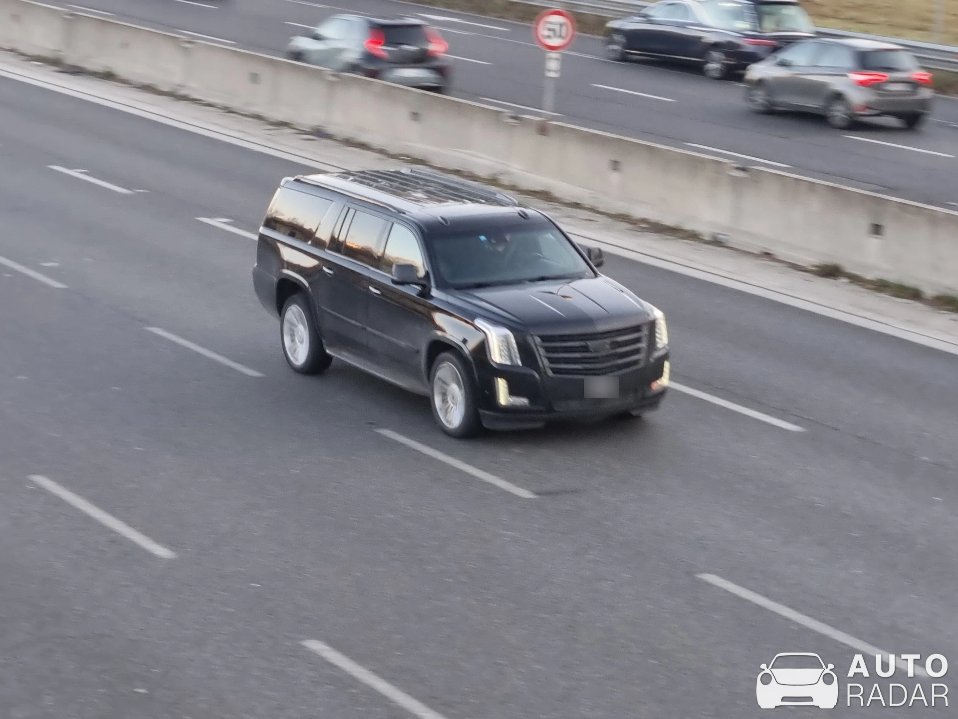 Cadillac Escalade ESV spotted in Milano