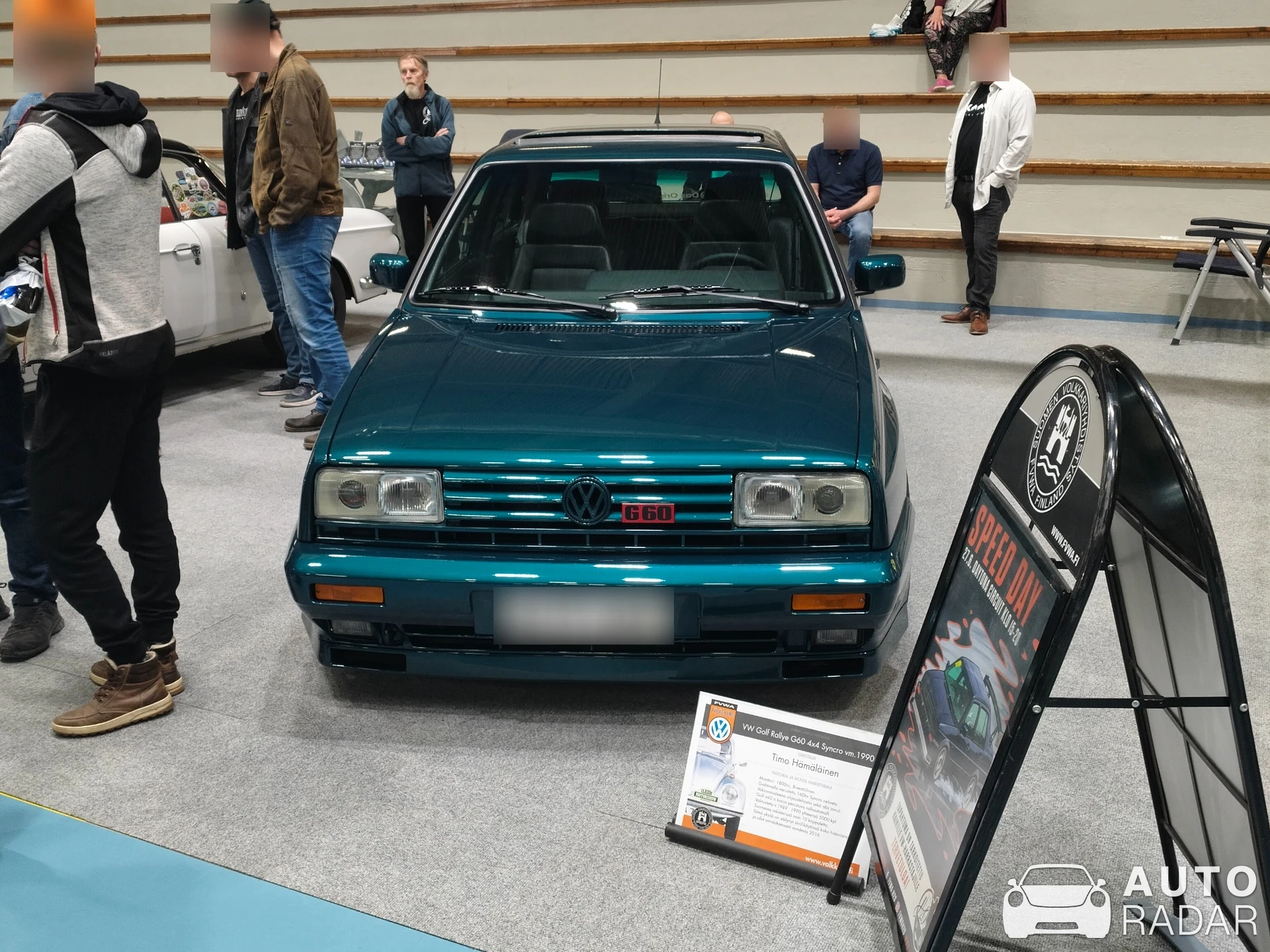 Volkswagen Golf Mk2 Rallye G60 spotted in Lahti