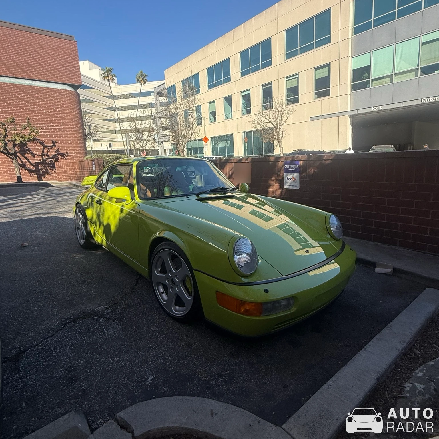 Porsche RUF 964 RCT spotted in Beverly Hills, United States