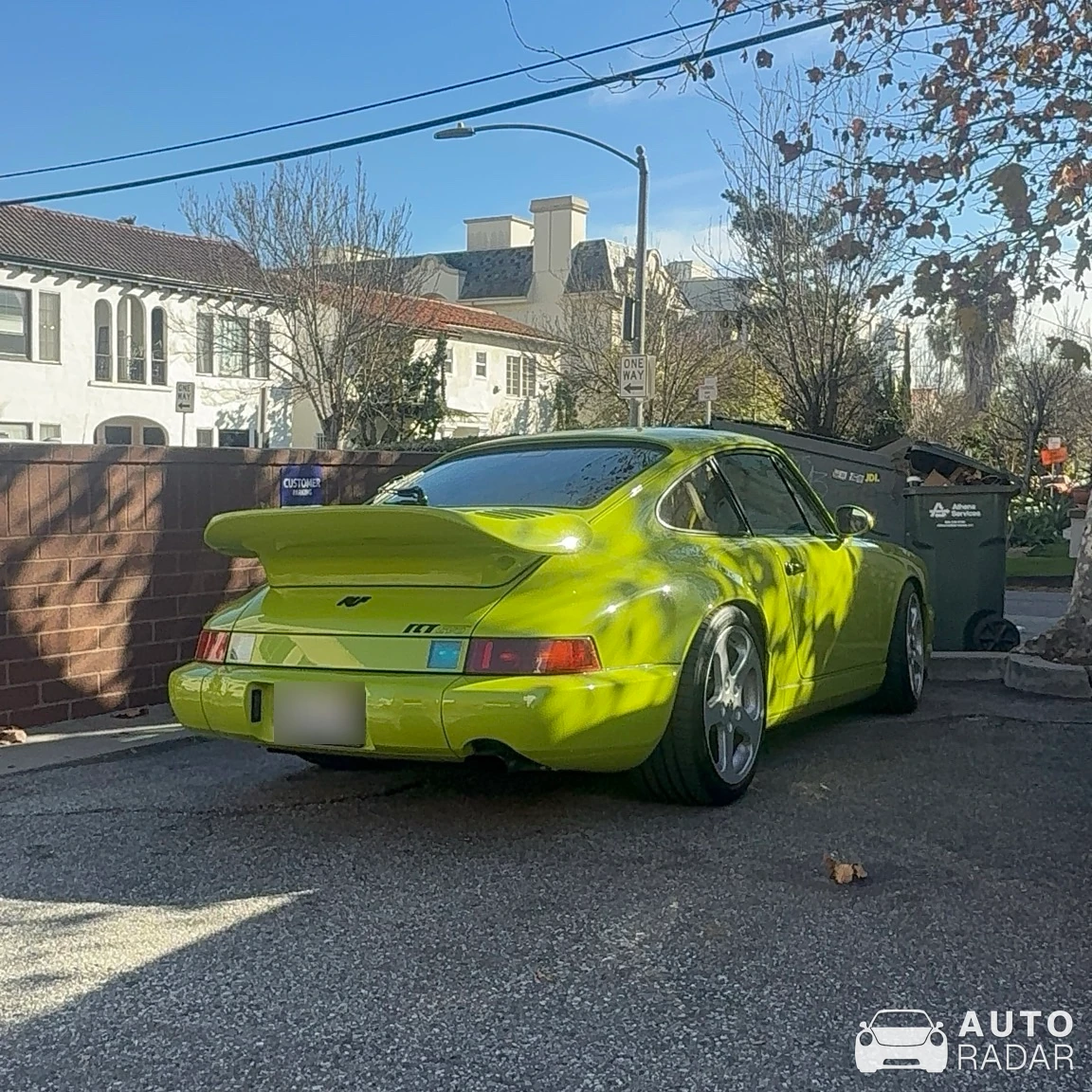Porsche RUF 964 RCT spotted in Beverly Hills