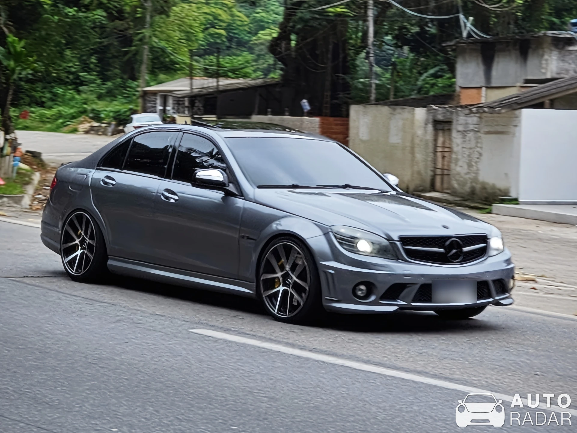 Mercedes-AMG C 63 Coupé W204 spotted in Duque de Caxias, Brazil