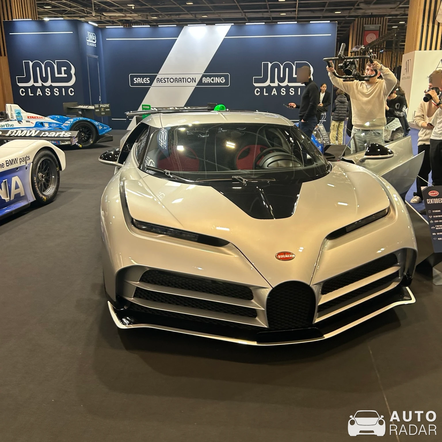 Bugatti Centodieci spotted in Paris, France
