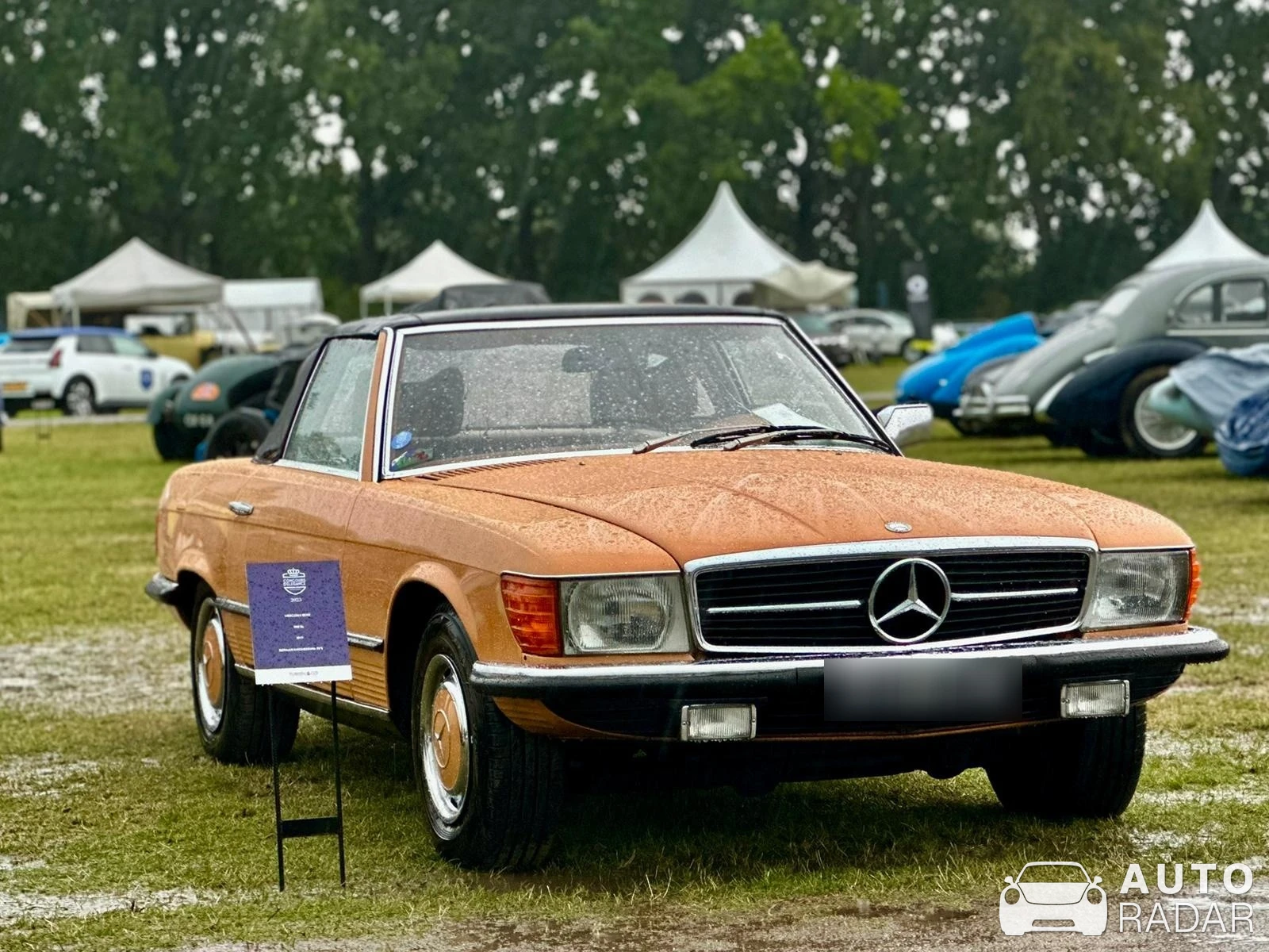 Mercedes-Benz SLC R107 spotted in Beesd