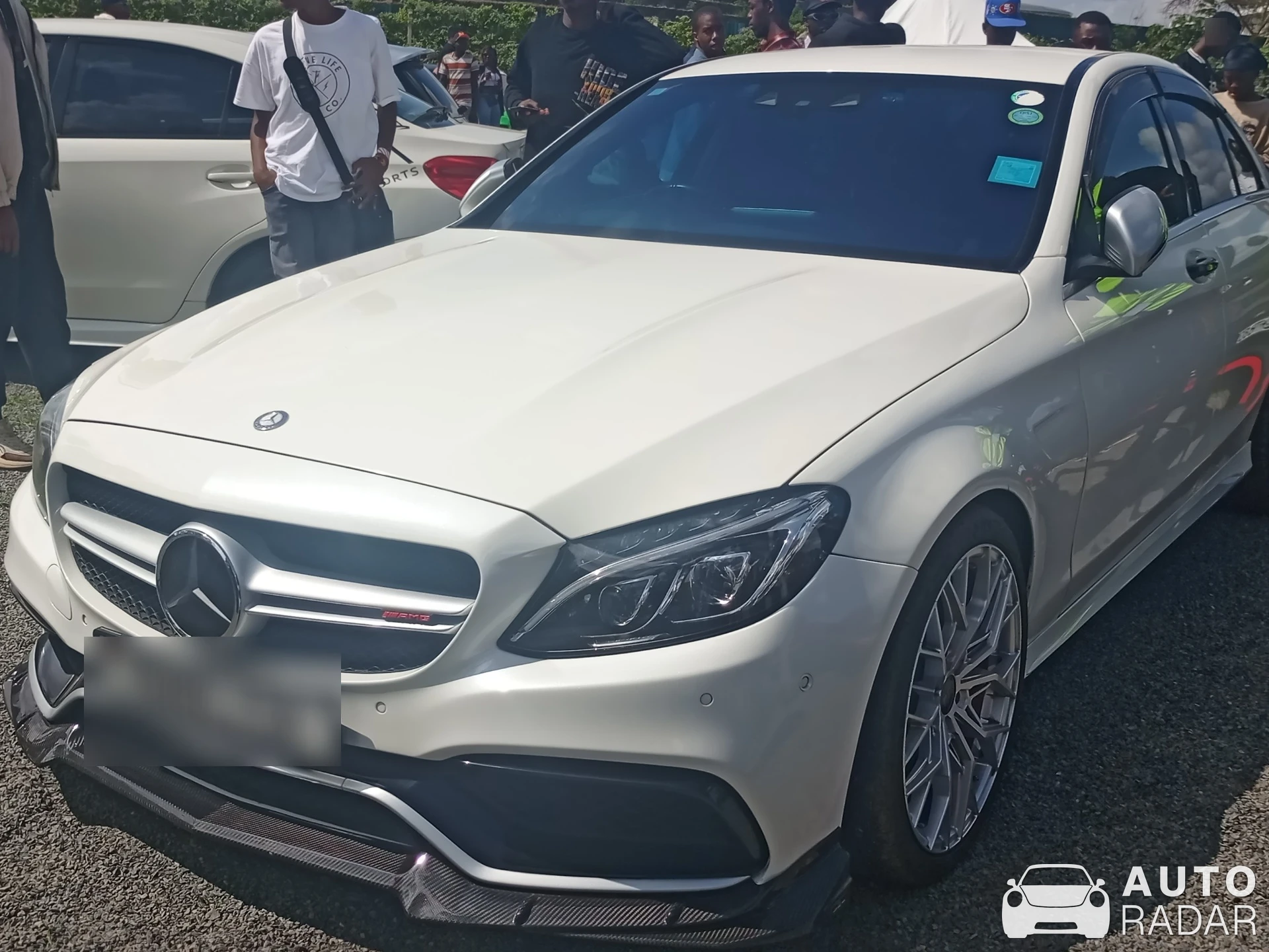 Mercedes-AMG C 63 S W205 spotted in Nairobi, Kenya