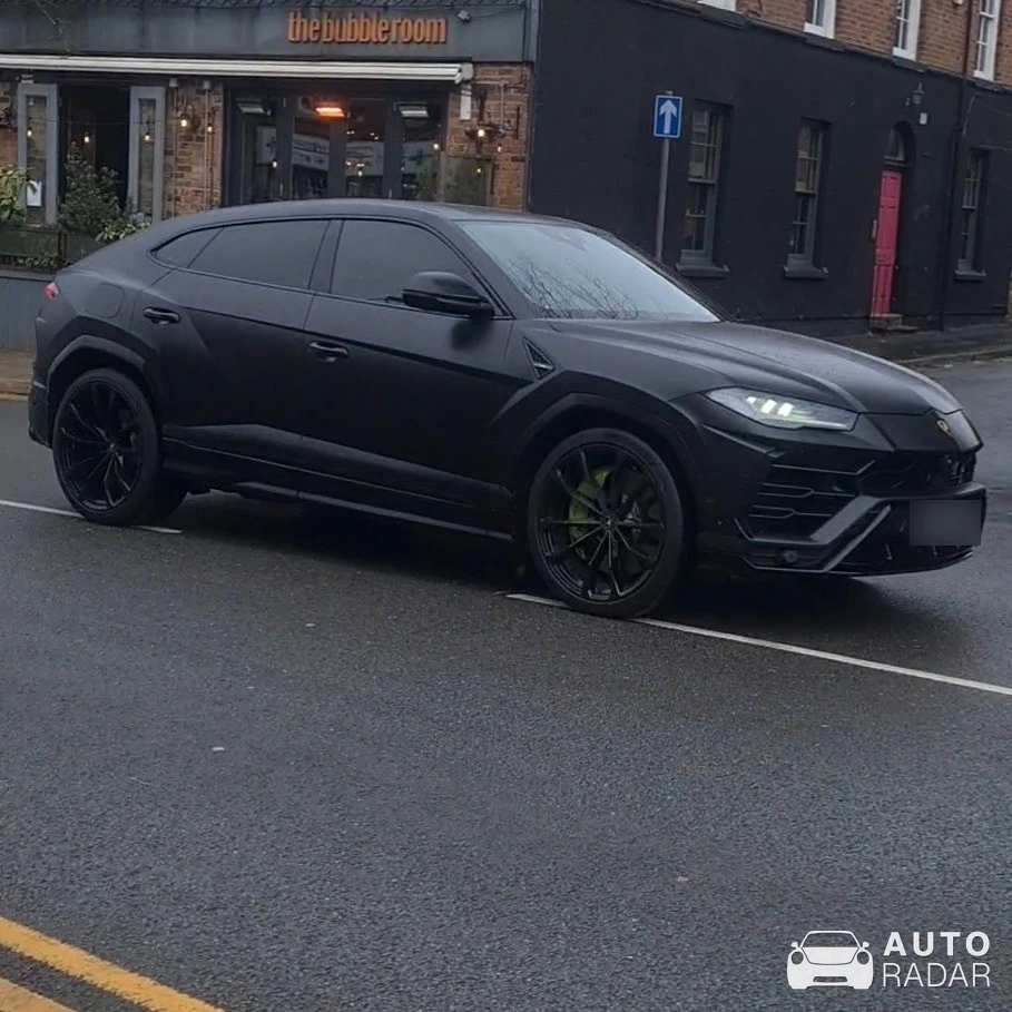 Lamborghini Urus spotted in Alderley Edge, United Kingdom