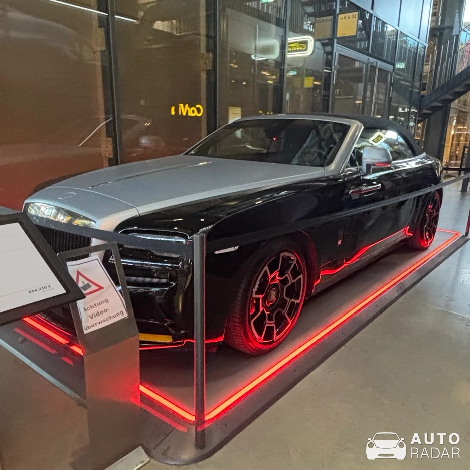 Rolls-Royce Dawn Black Badge Landspeed Collection spotted in München
