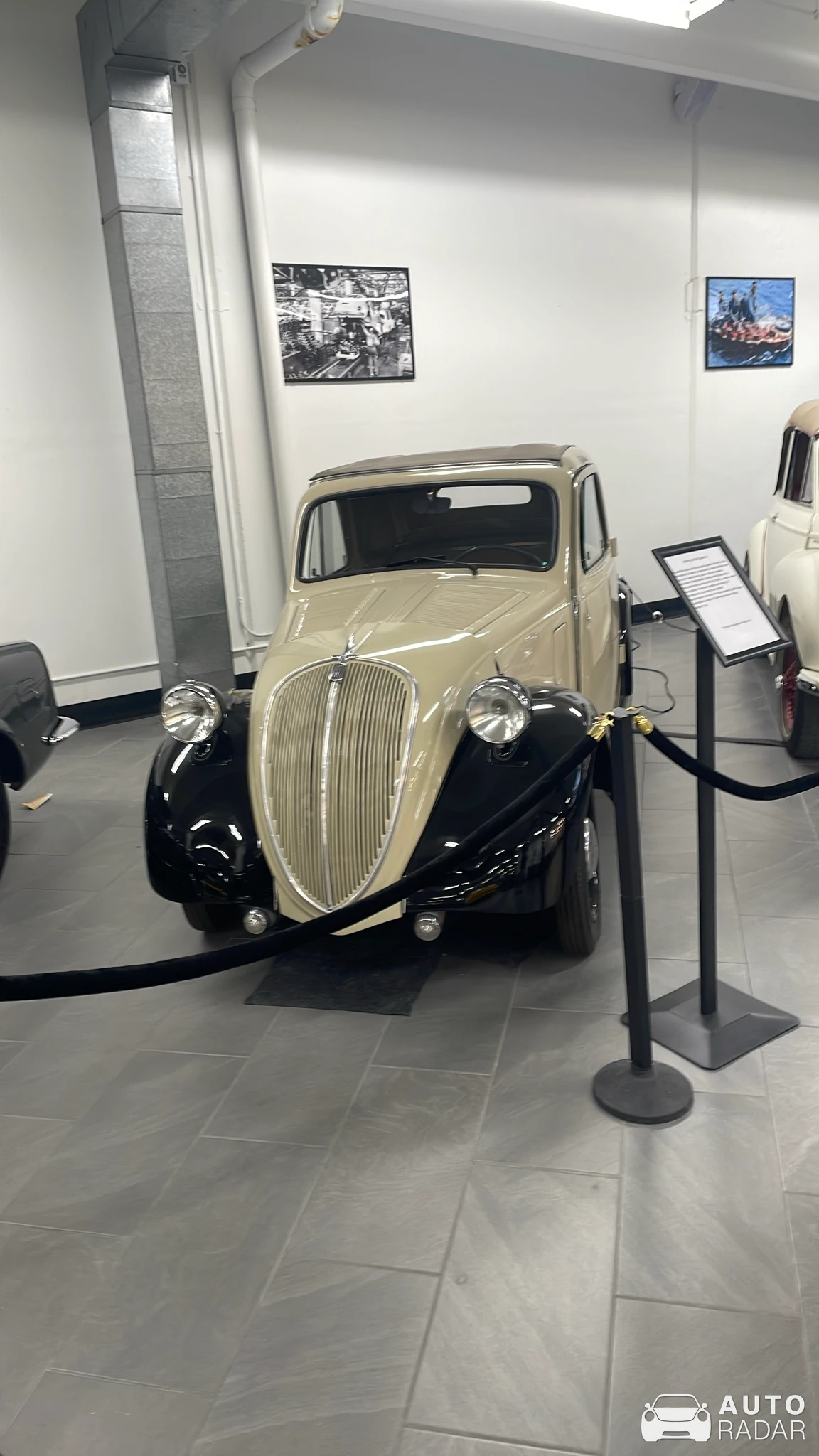 Fiat 500 A 'Topolino' spotted in Fort Worth