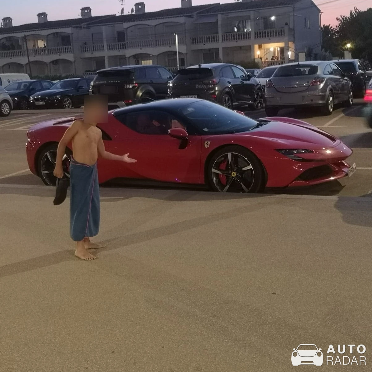 Ferrari SF90 Stradale spotted in Moià, España