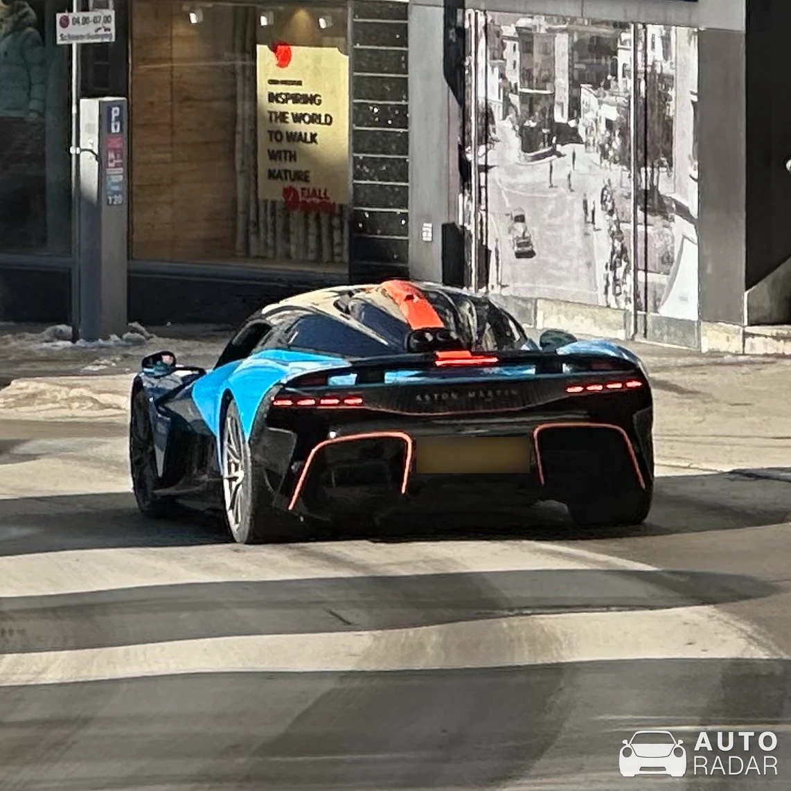 Aston Martin Valhalla spotted in Sankt Moritz, Schweiz