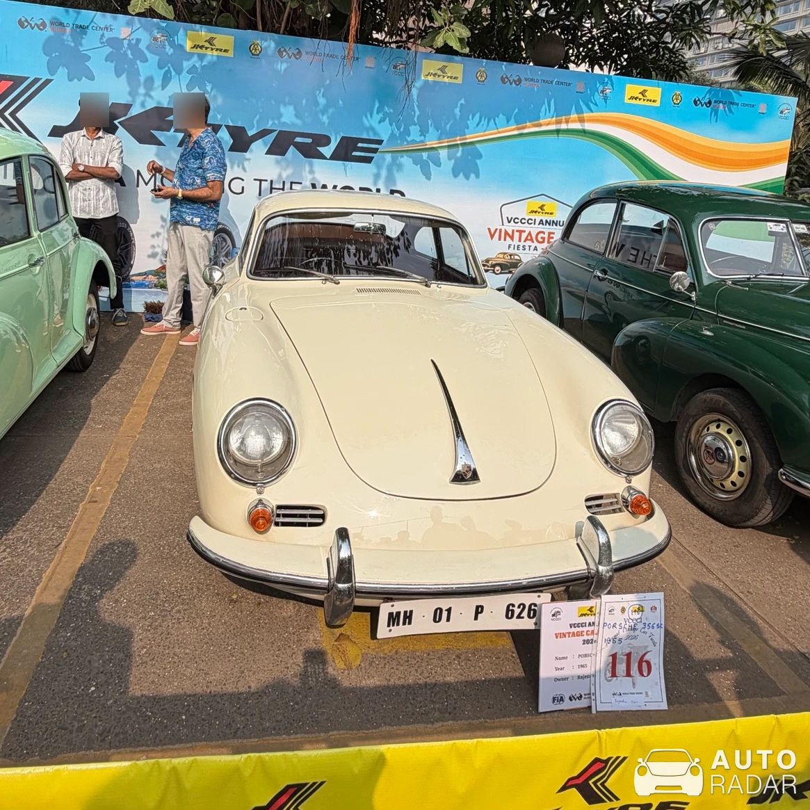Porsche 356 spotted in Mumbai, India