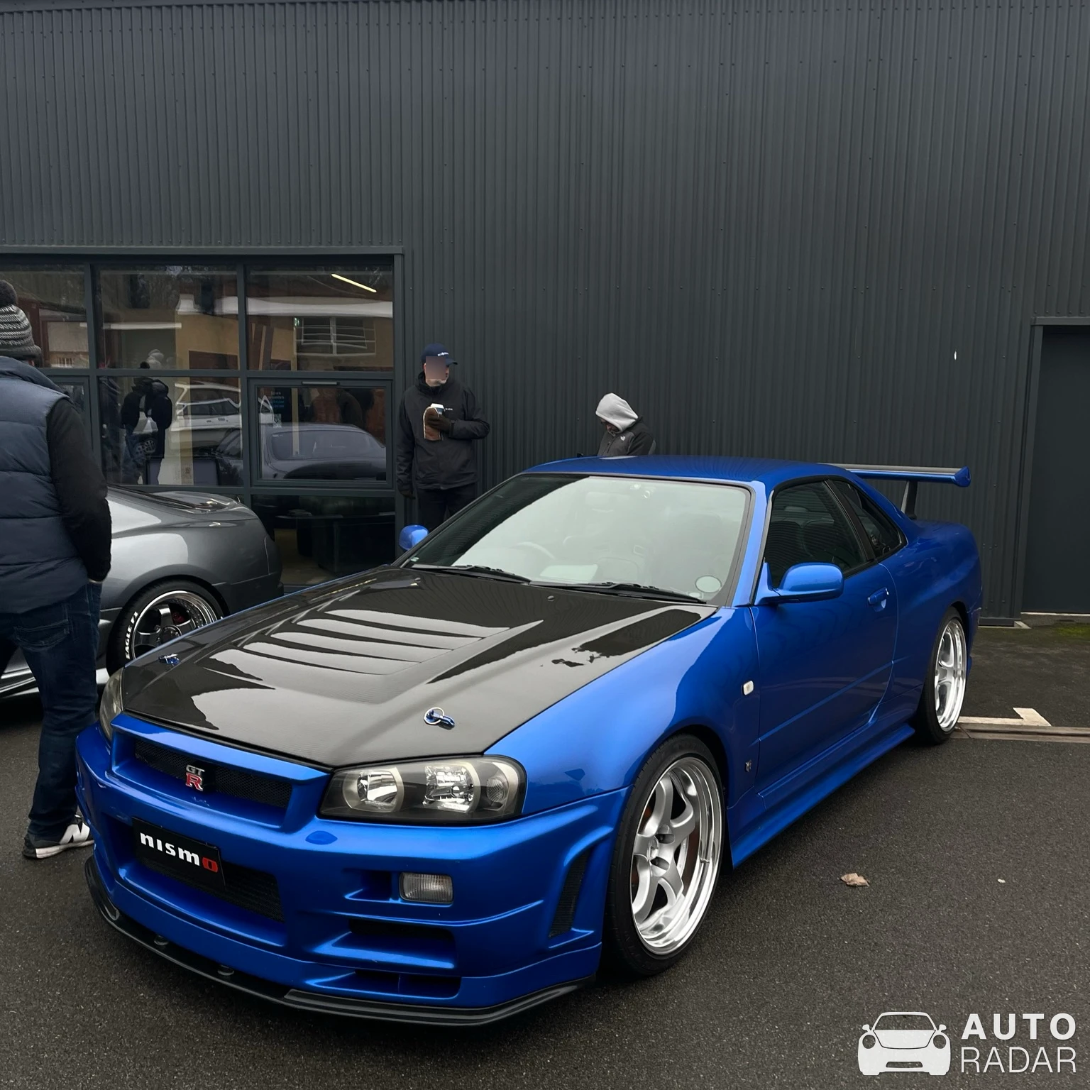 Nissan Skyline R34 GT-R NISMO Z-tune spotted in Bicester