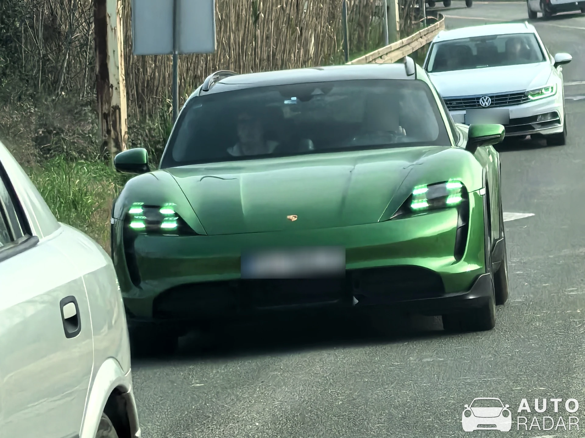 Porsche Taycan 4 Cross Turismo spotted in Koper