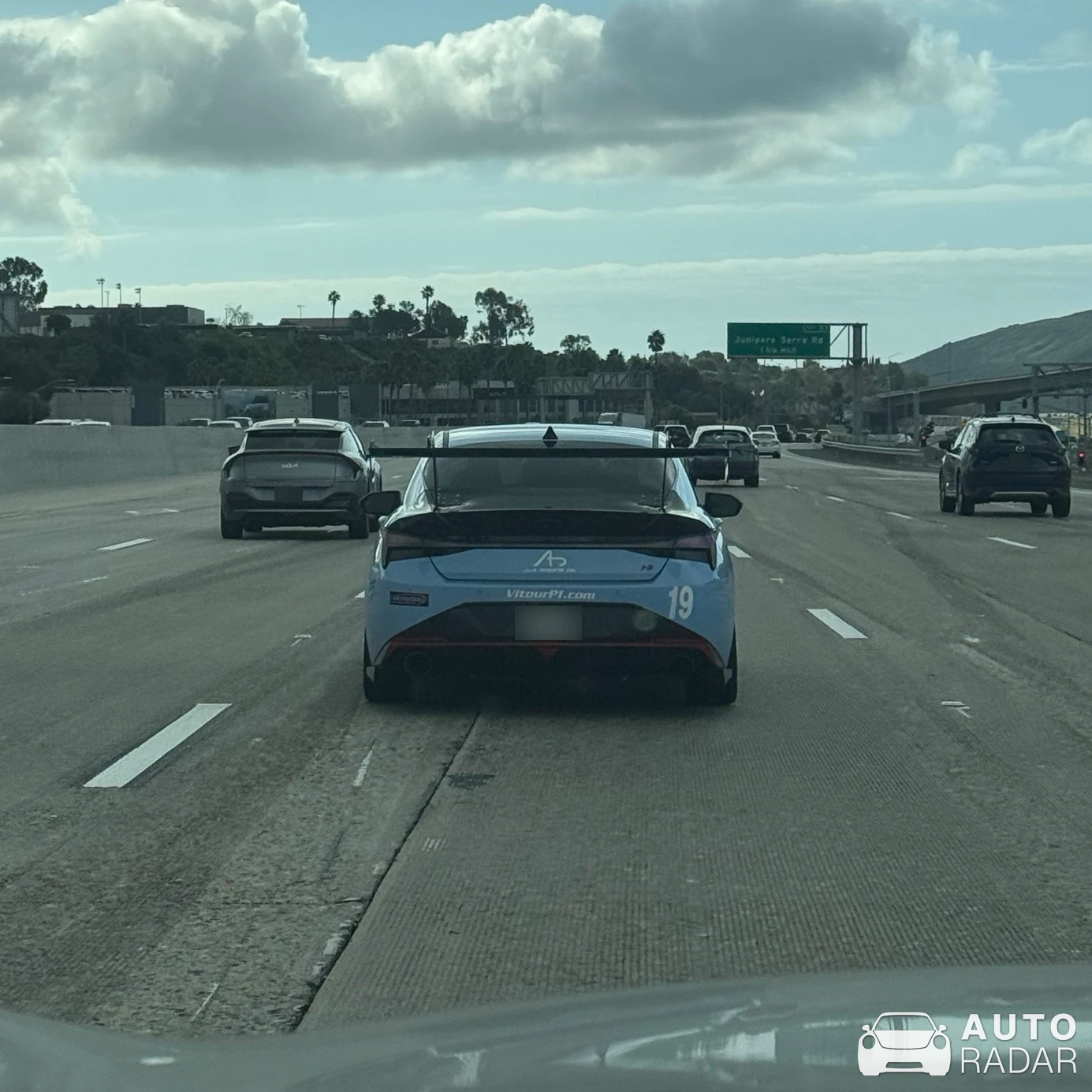 Hyundai Elantra N spotted in Laguna Niguel, United States
