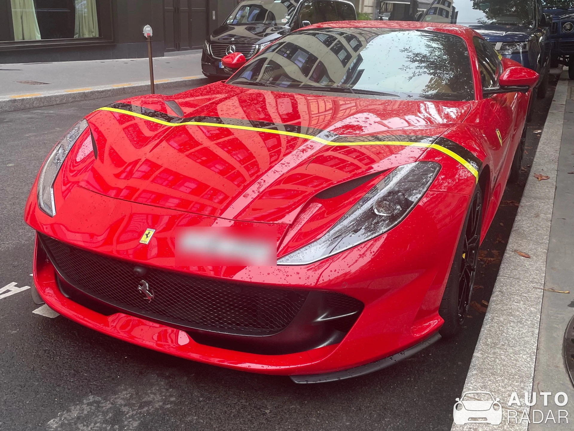 Ferrari 812 Superfast spotted in Paris, France