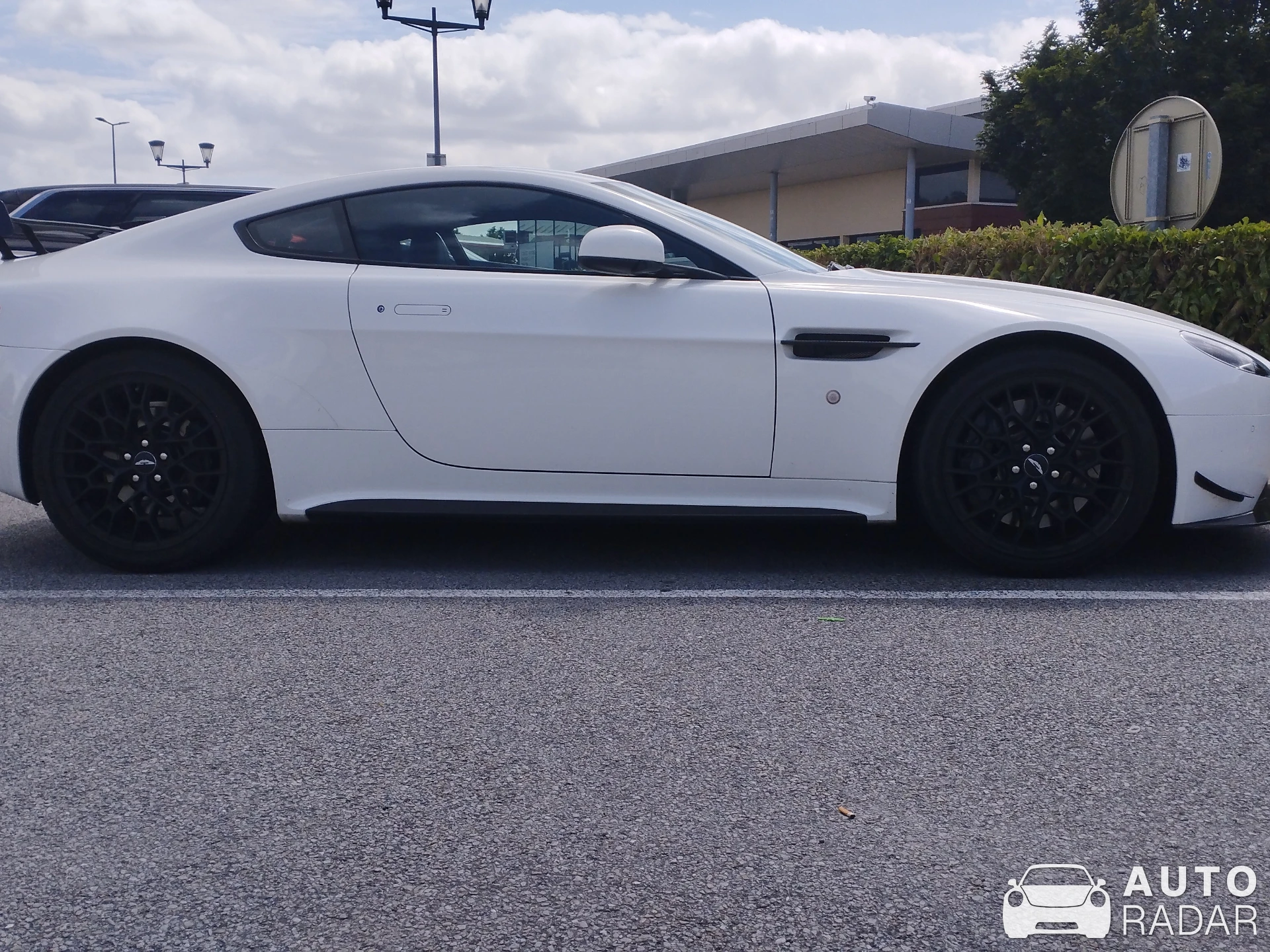 Aston Martin V12 Vantage AMR spotted in Écouves