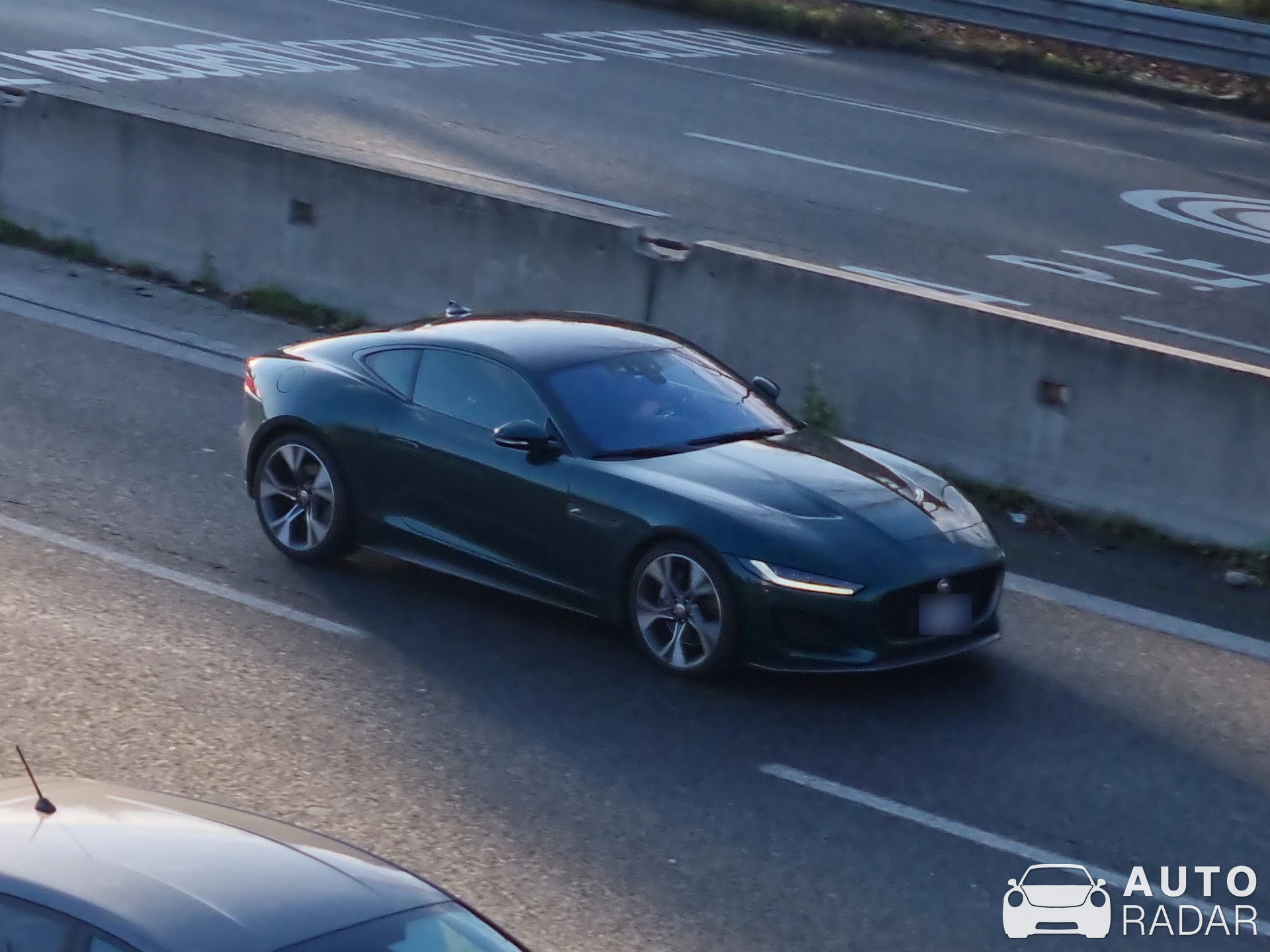 Jaguar F-Type P450 75 Coupé spotted in Milano