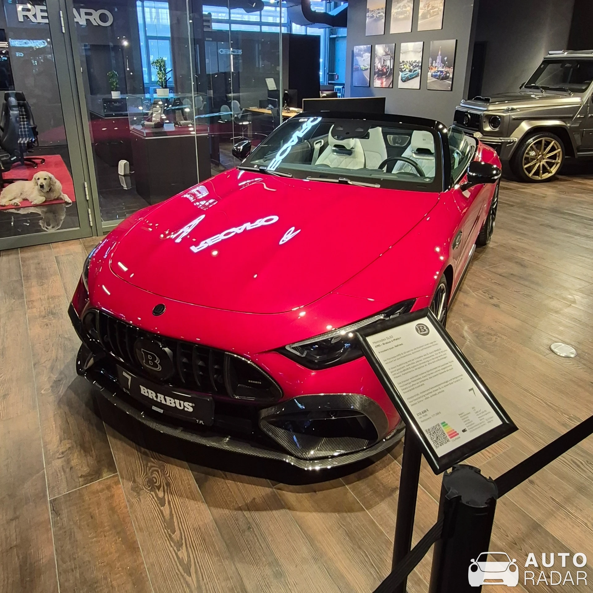 Mercedes-AMG Brabus SL 63 R232 spotted in München