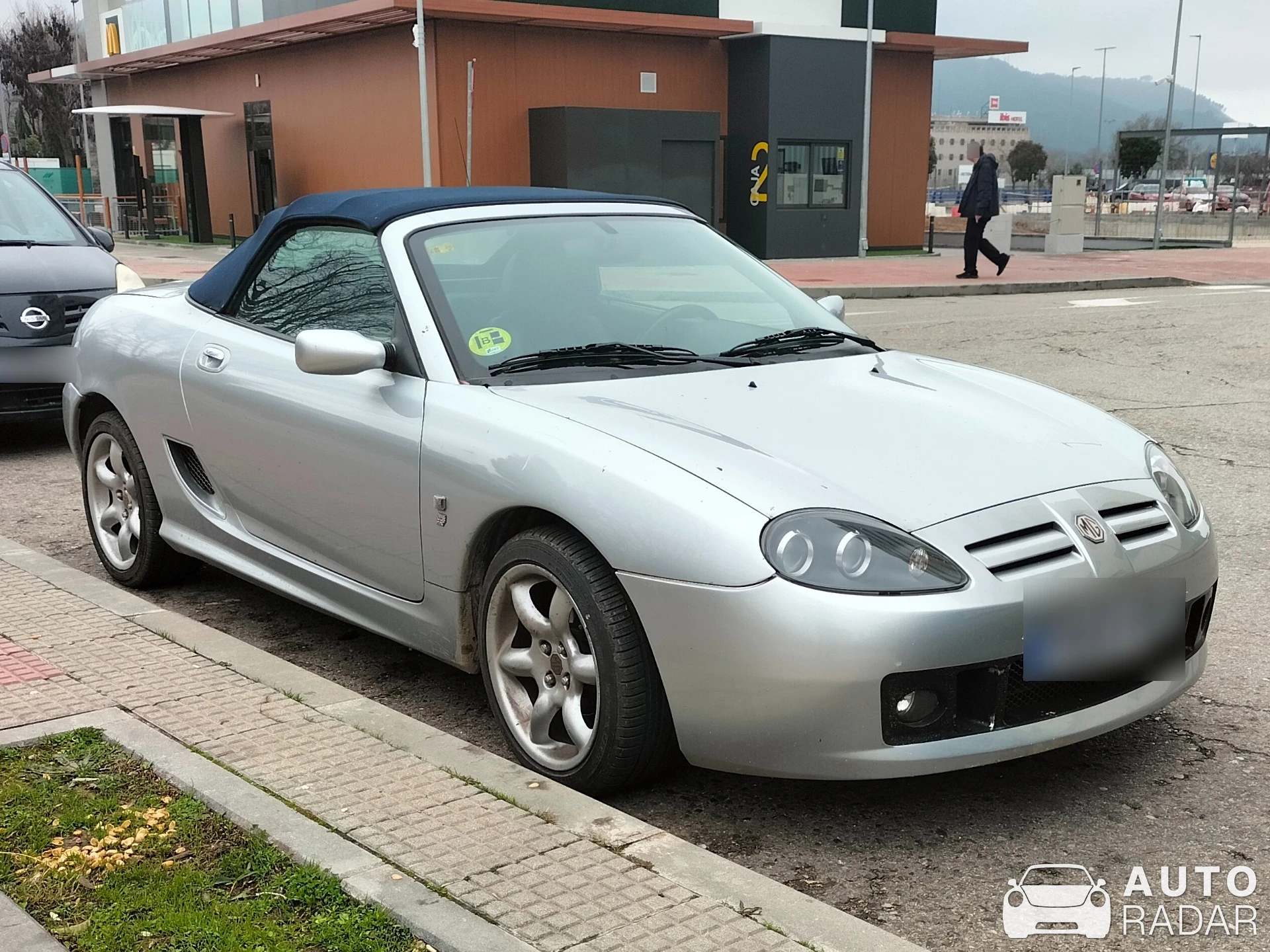 MG TF spotted in Alcalá de Henares, Spain