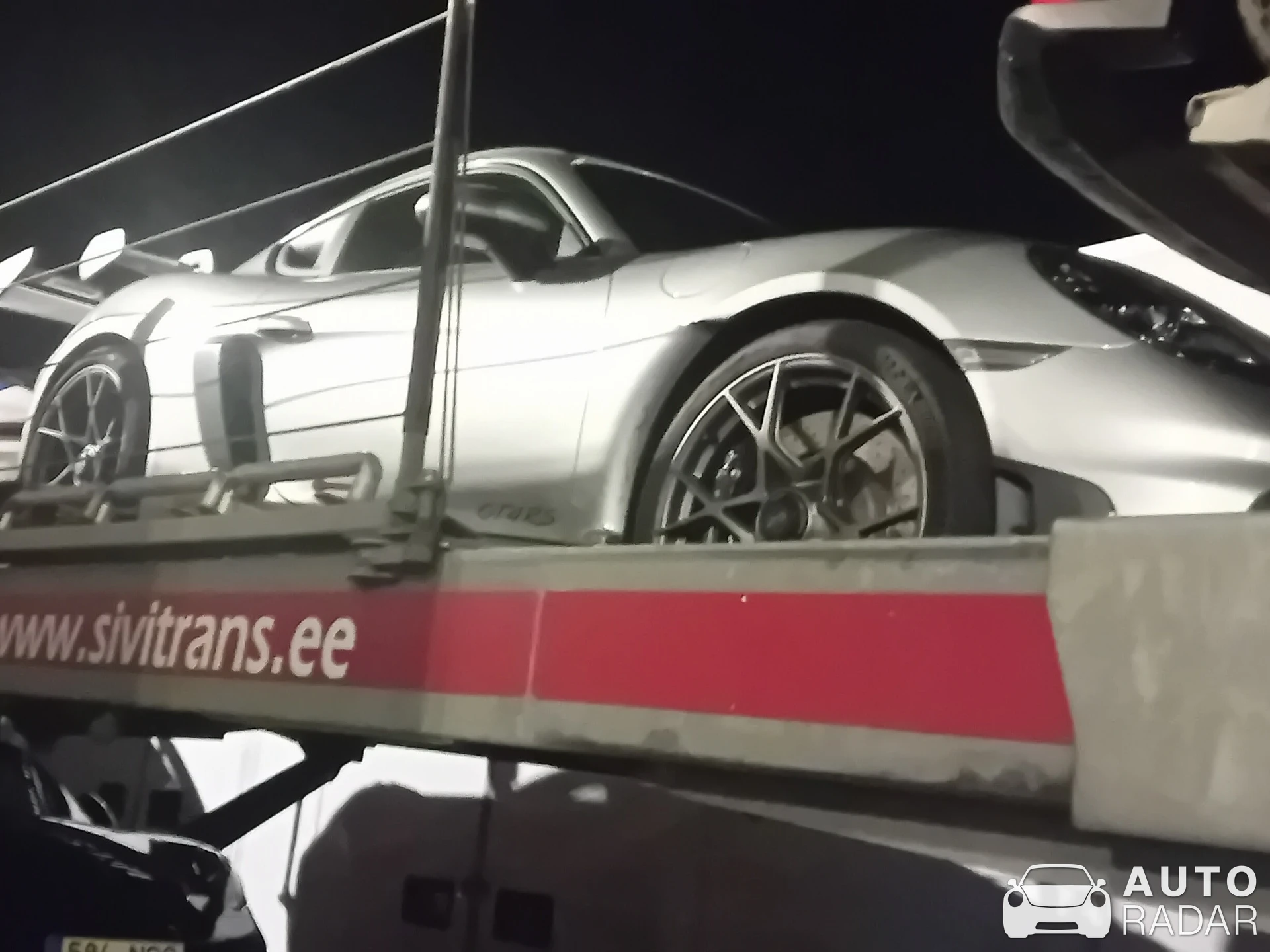 Porsche 718 Cayman GT4 RS spotted in Noáin, Spain