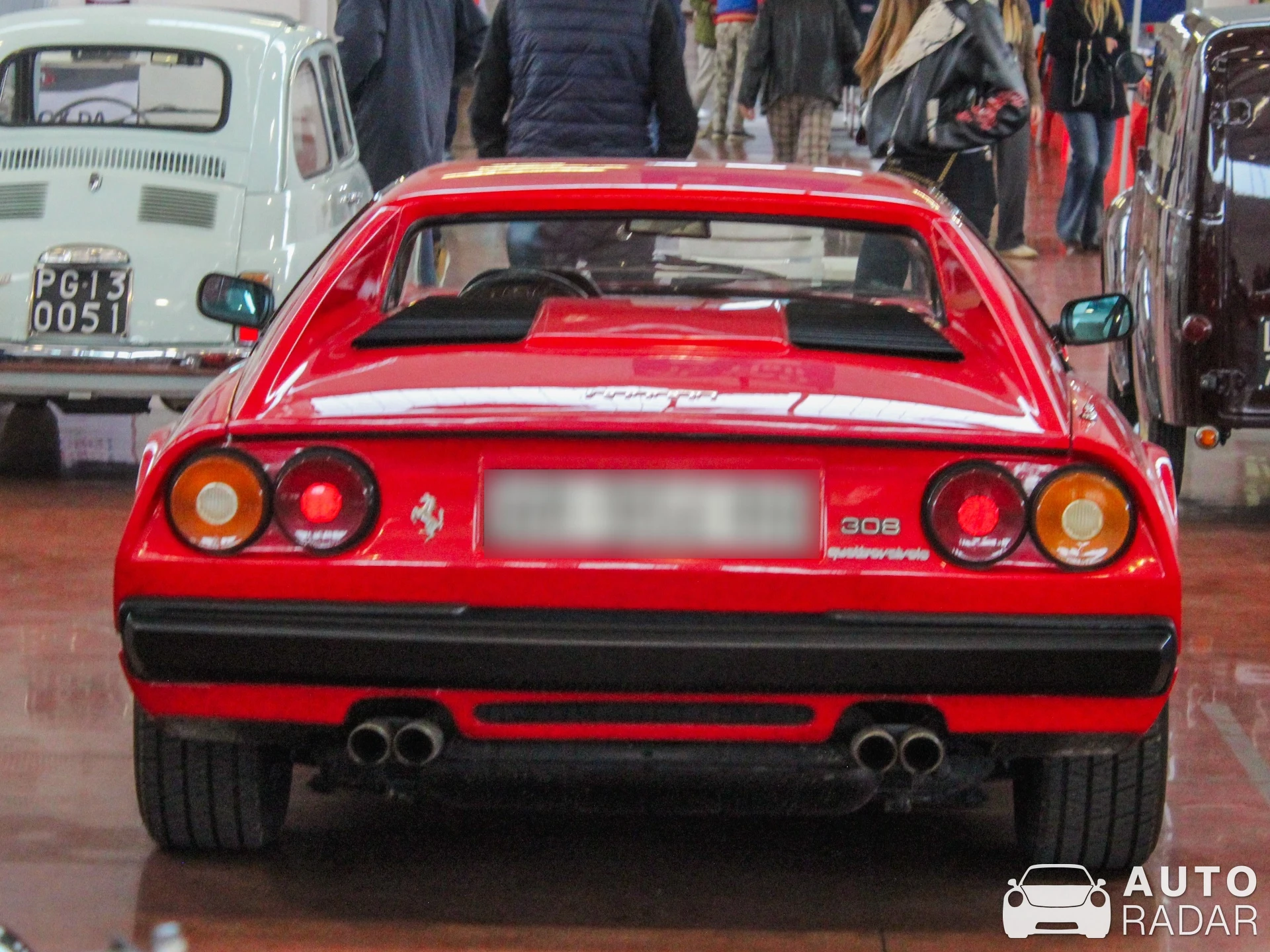 Ferrari 308 GTB Quattrovalvole spotted in Fascia d'Oro