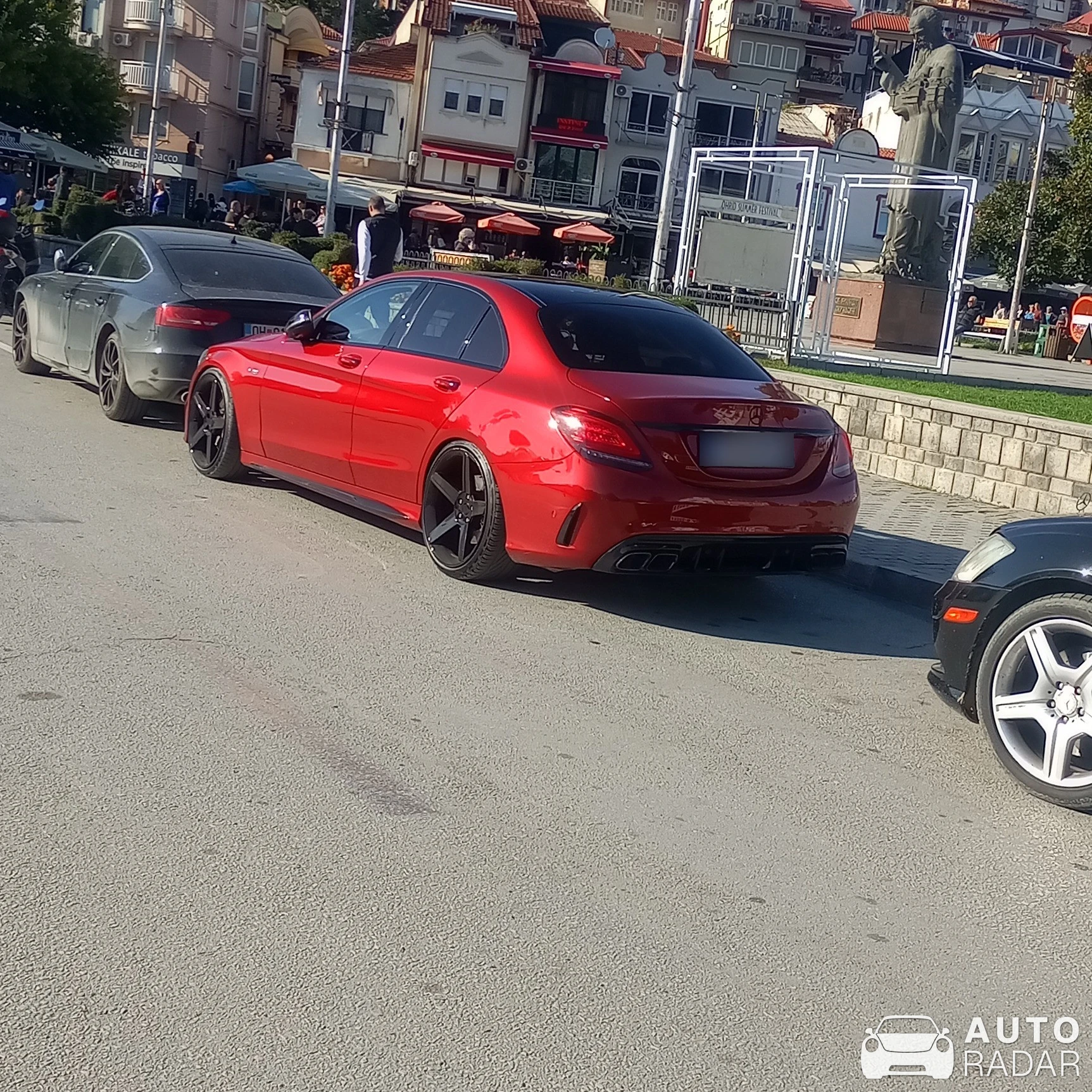 Mercedes-AMG C 63 S W205 spotted in Ohrid, North Macedonia