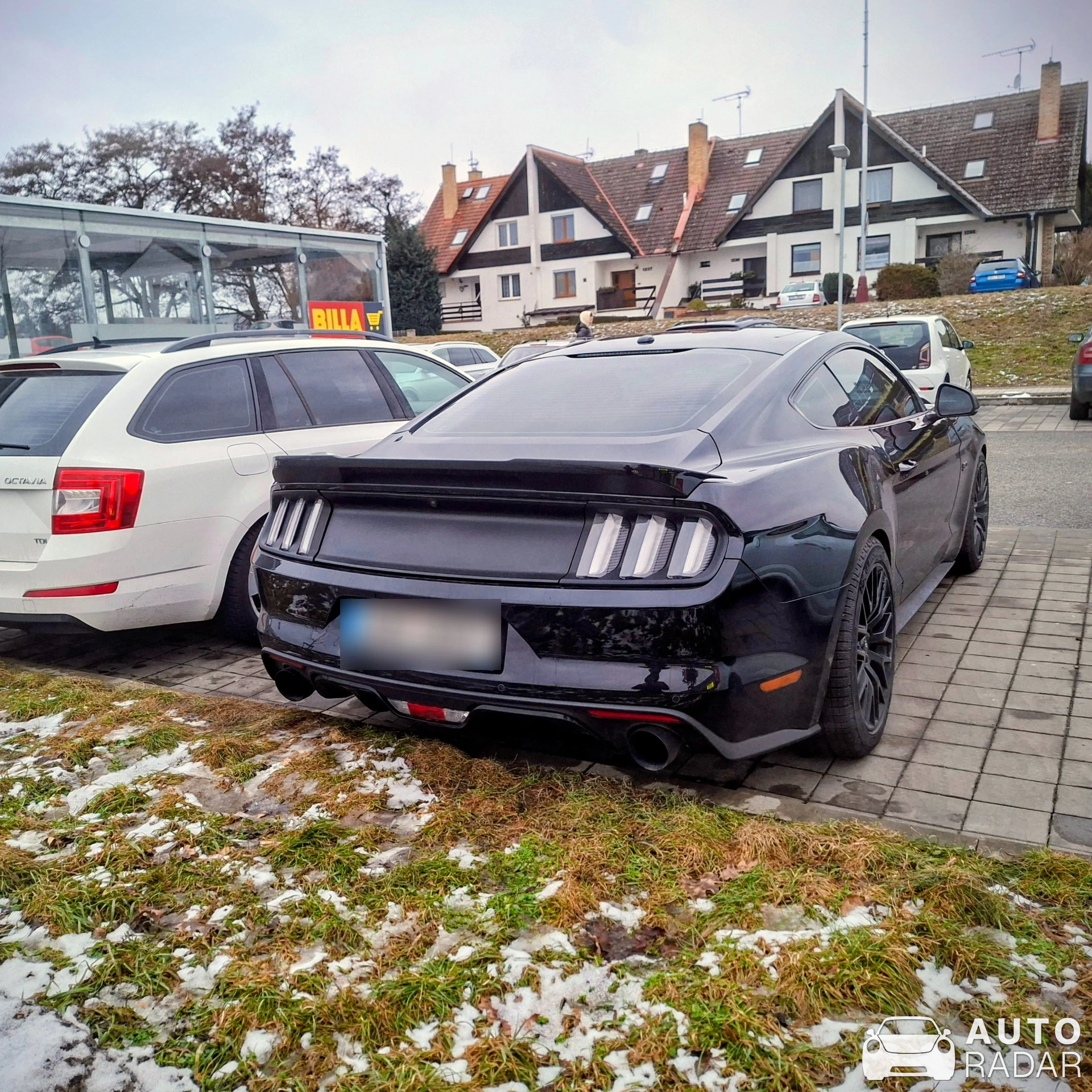 Ford Mustang GT 2015 spotted in Mladá Boleslav, Czech Republic