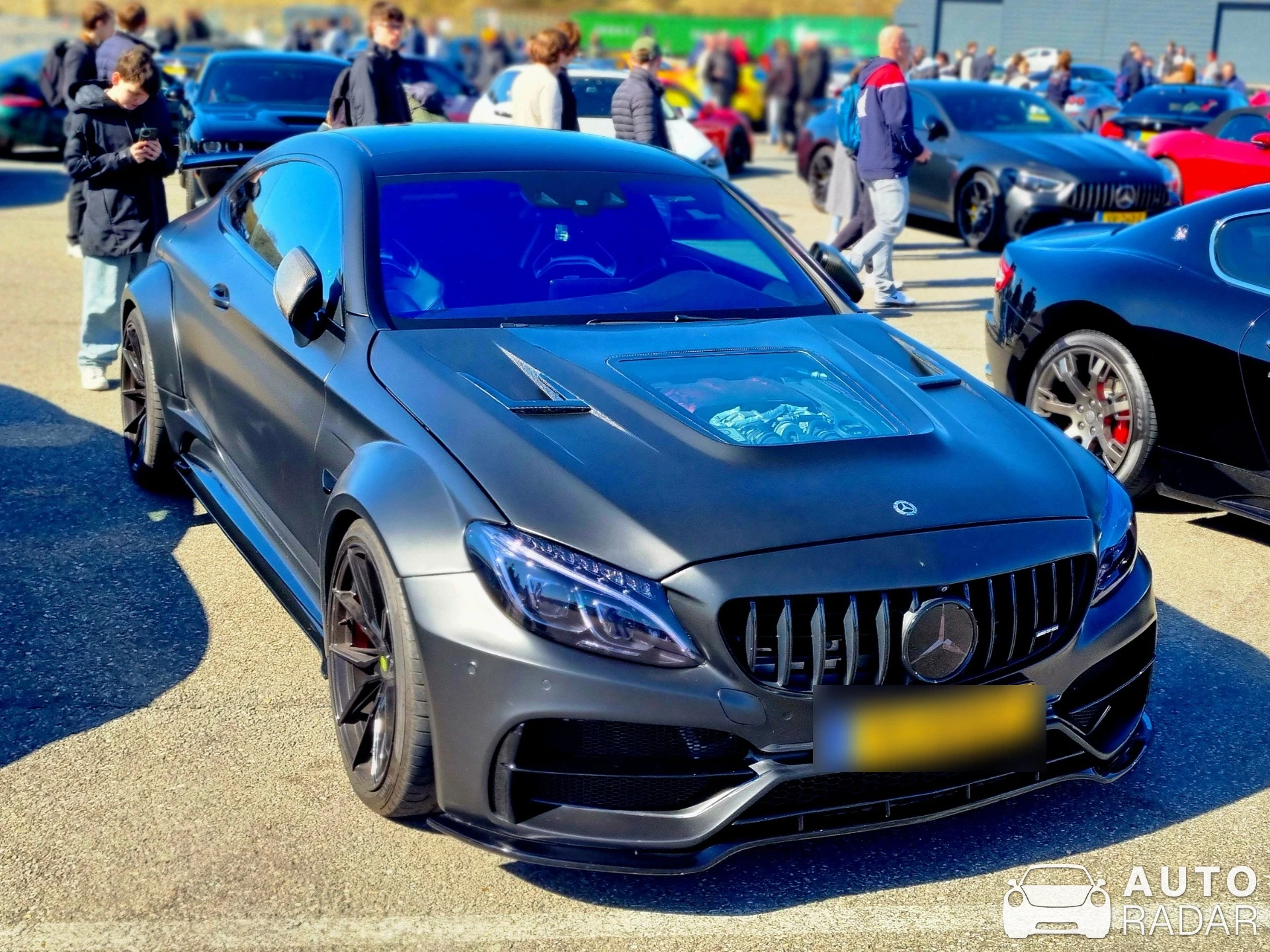 Mercedes-AMG Weistech C 63 S Coupé C205 2018 spotted in Zandvoort, Netherlands
