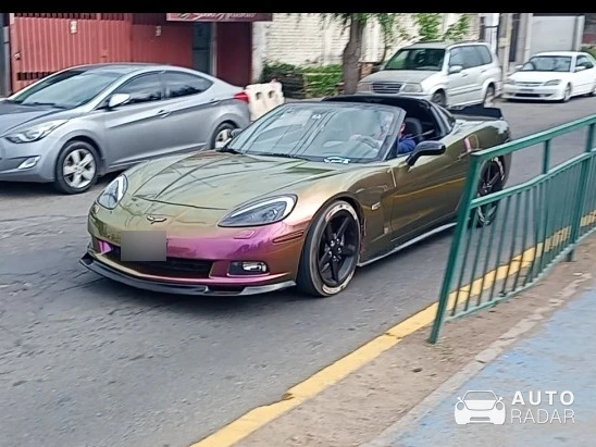Chevrolet Corvette C6 Convertible spotted in Puente Alto