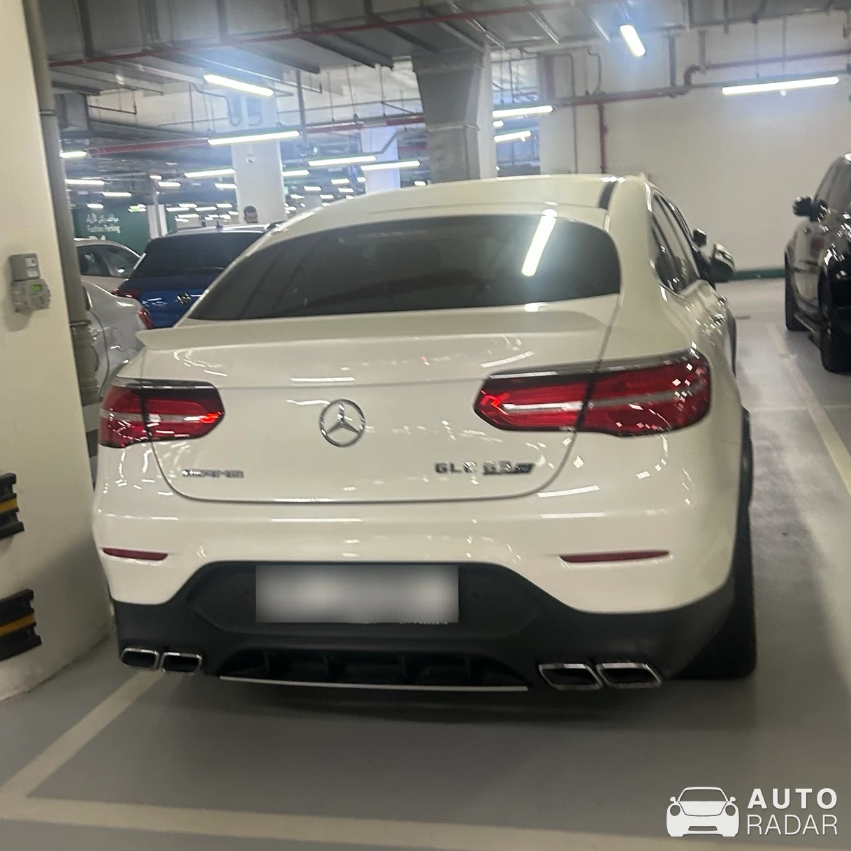 Mercedes-AMG GLC 63 S Coupé C253 2019 spotted in Dubai, United Arab Emirates